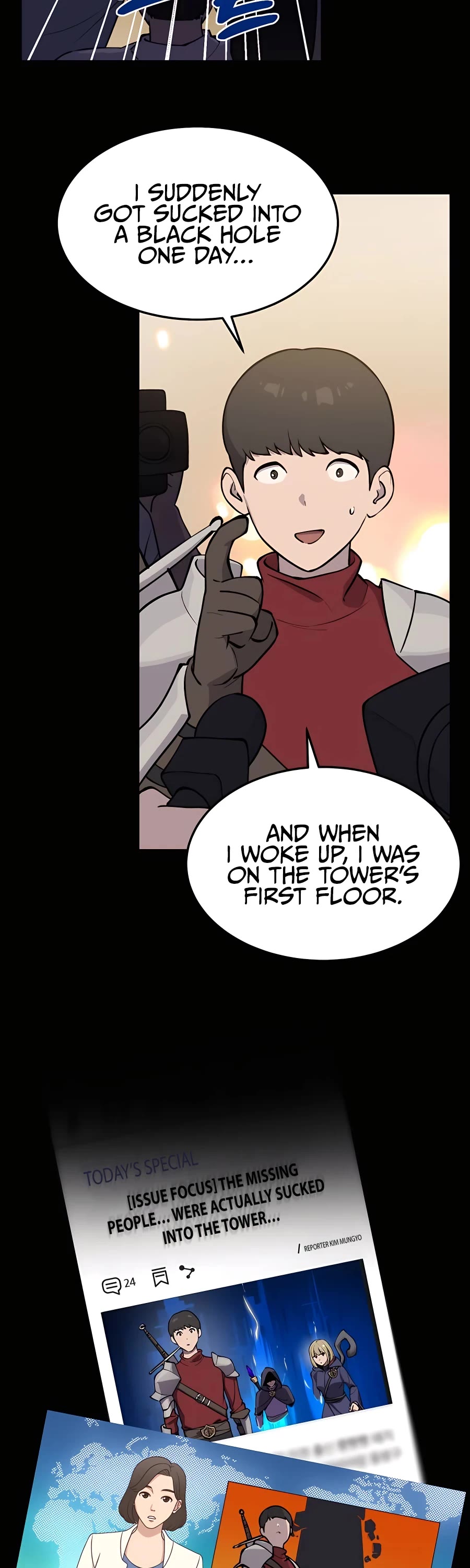 Solo Farming in the Tower chapter 1 page 44