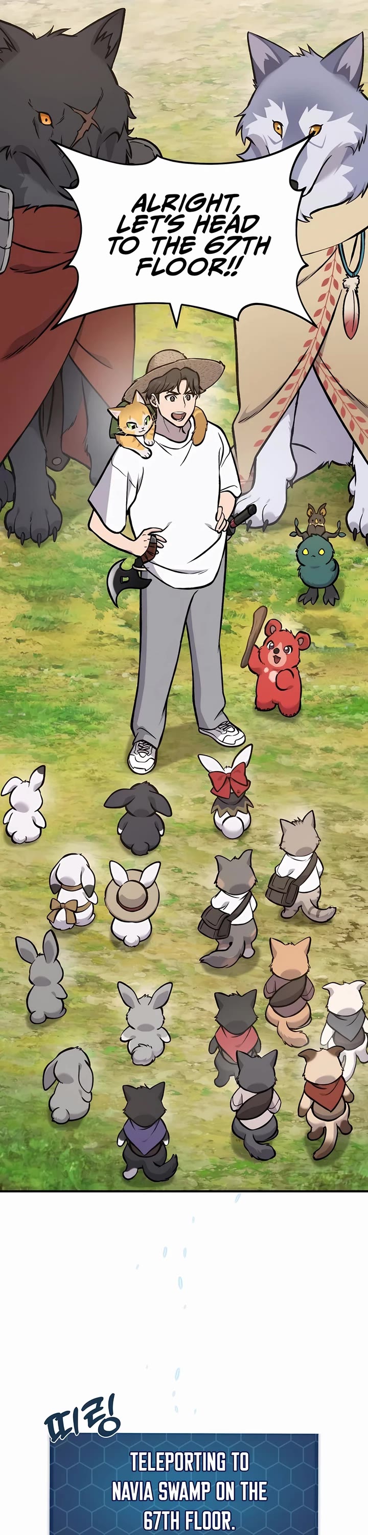 Solo Farming in the Tower chapter 100 page 85