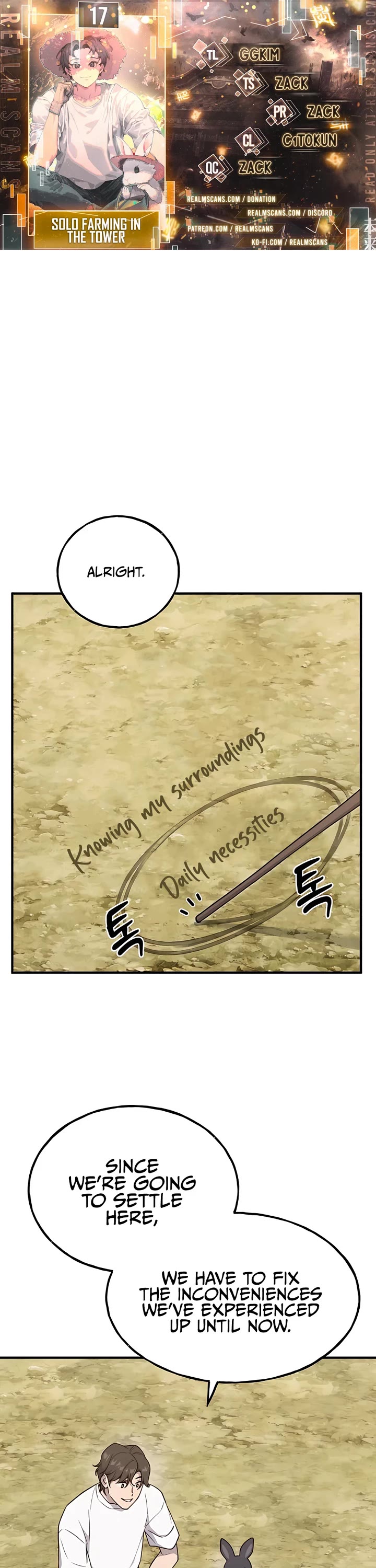 Solo Farming in the Tower chapter 17 page 1