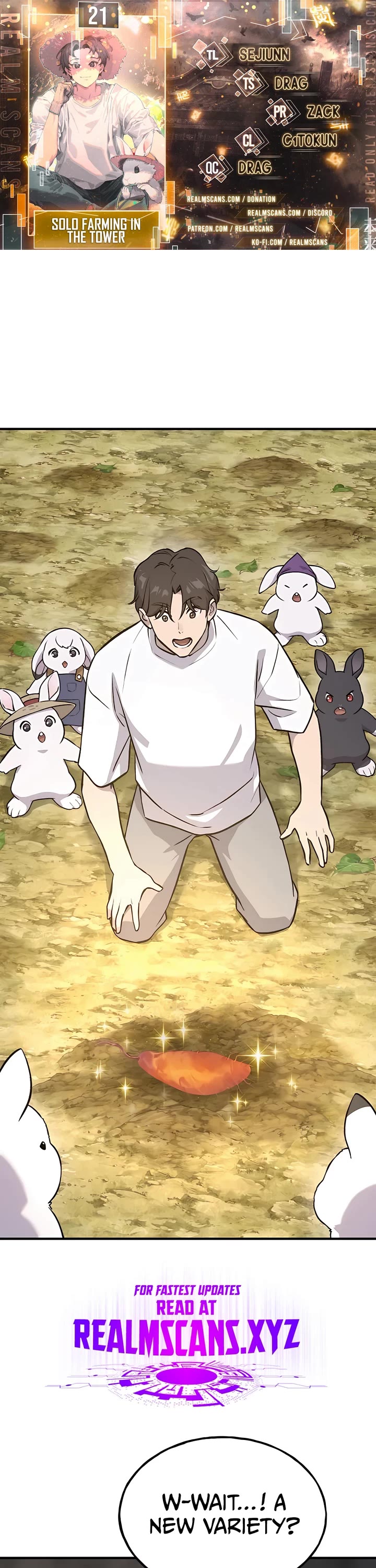 Solo Farming in the Tower chapter 21 page 1