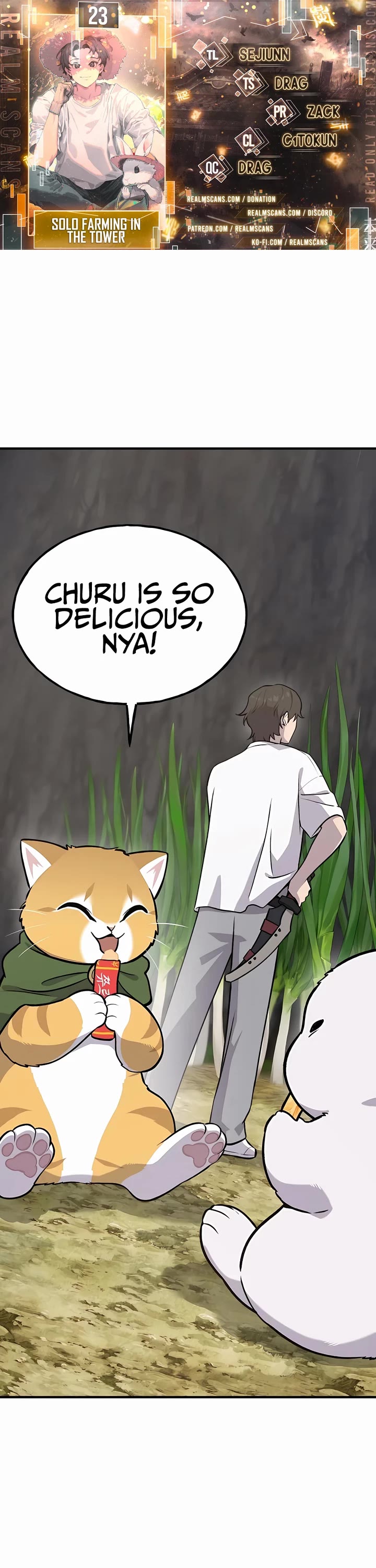 Solo Farming in the Tower chapter 23 page 1