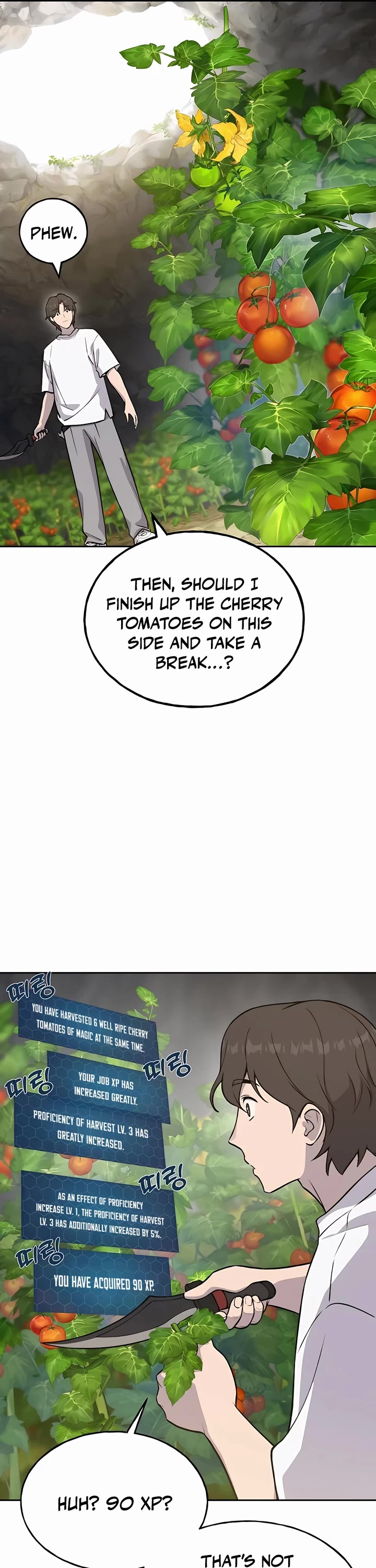 Solo Farming in the Tower chapter 23 page 46