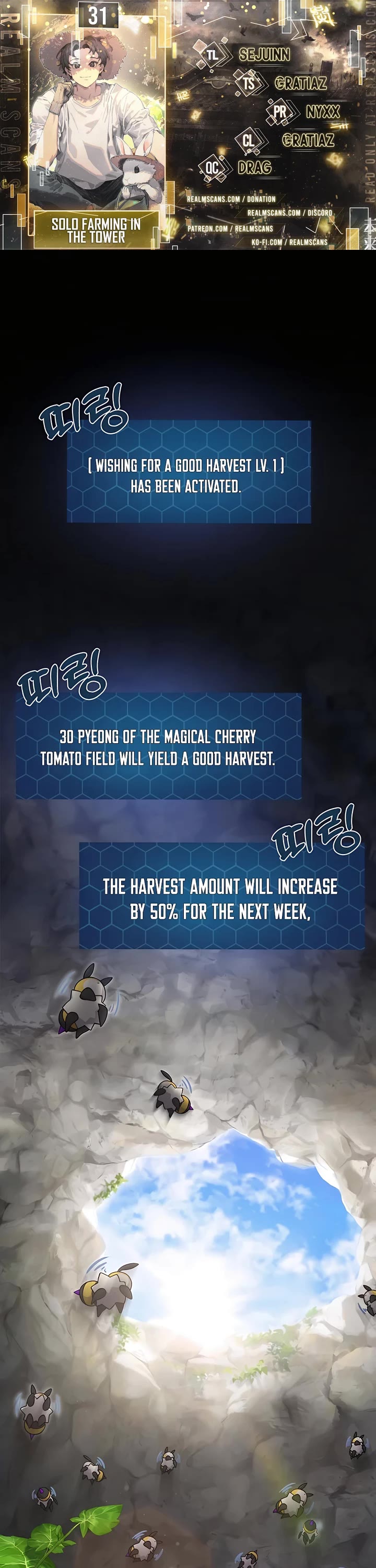 Solo Farming in the Tower chapter 31 page 1