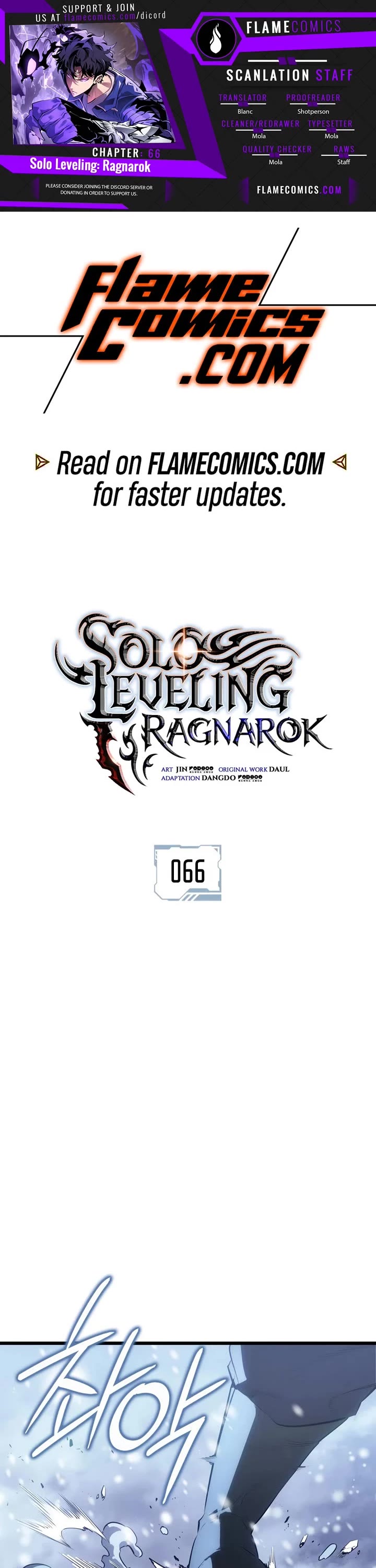 Solo Leveling: Ragnarok chapter 66 page 1