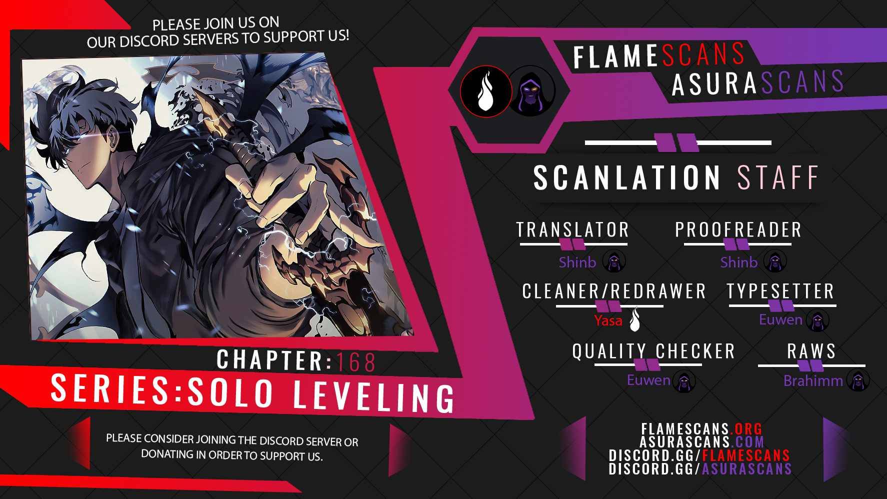 Solo Leveling chapter 168 page 1