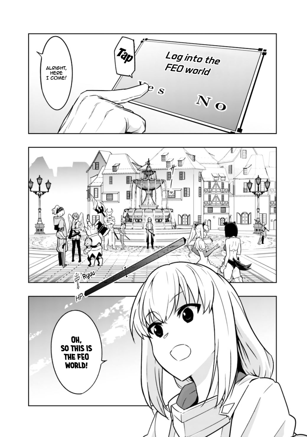 Solo Shinkan no VRMMO Boukenki chapter 1.1 page 13