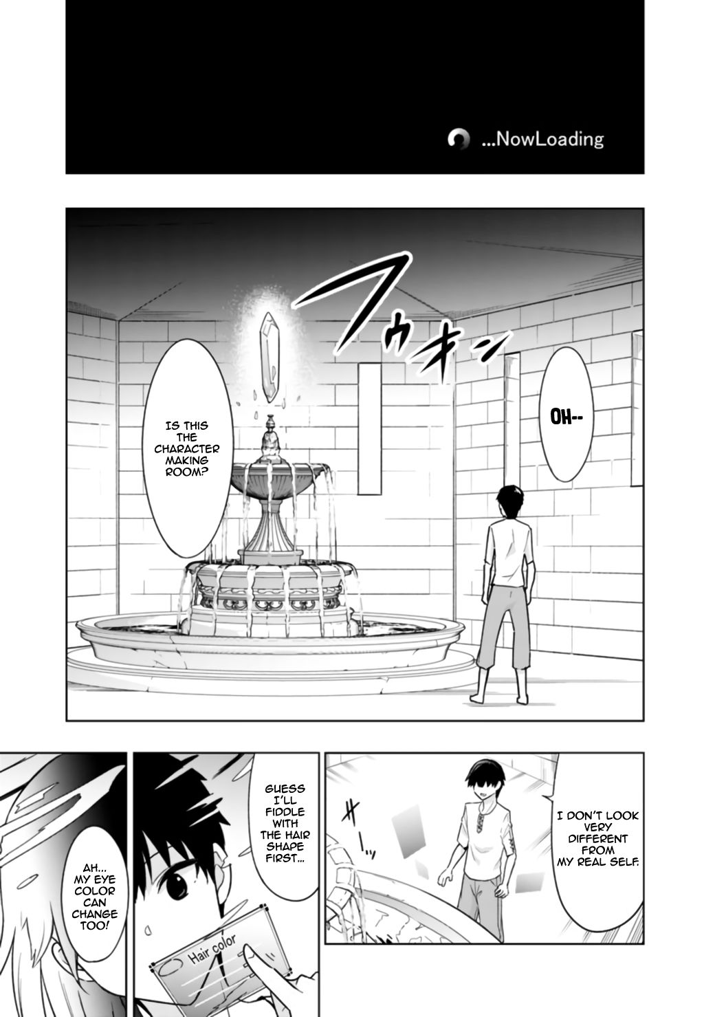 Solo Shinkan no VRMMO Boukenki chapter 1.1 page 9