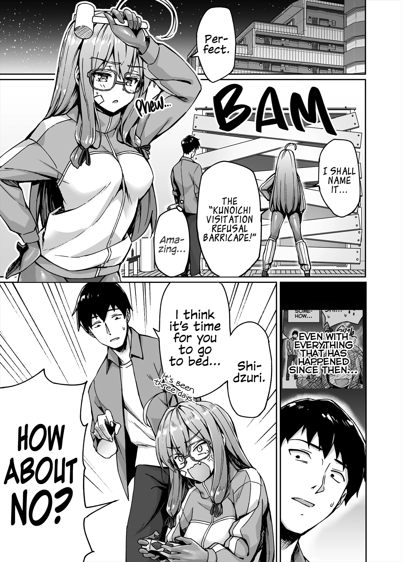 Somehow, I Started Living With a NEET Otaku Kunoichi chapter 14 page 1