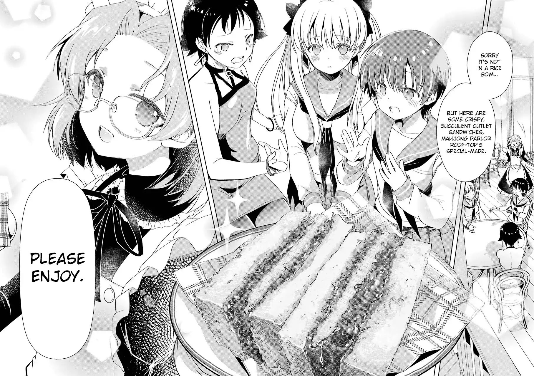 Someya Mako's Mahjong Parlor Food chapter 1 page 13