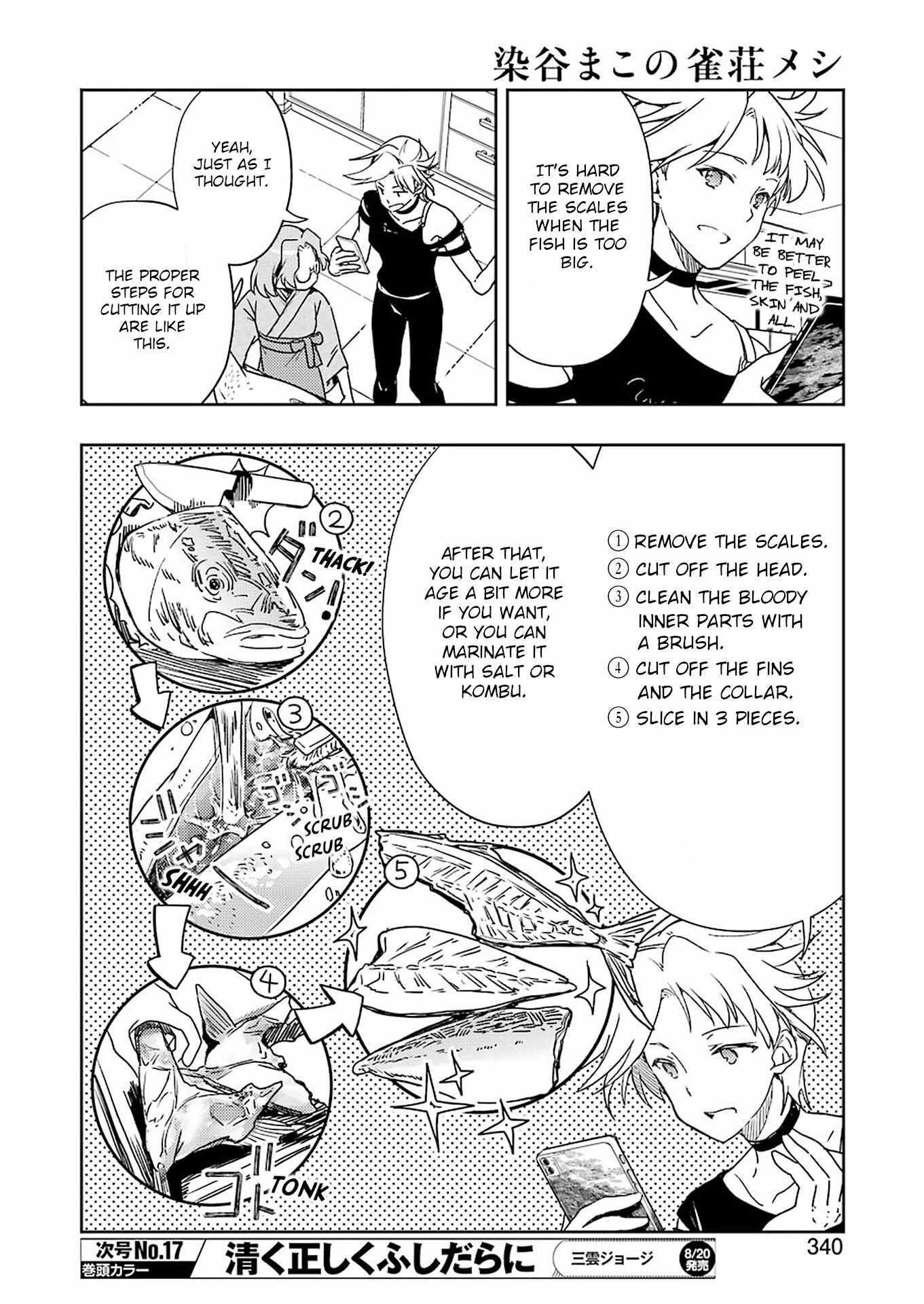Someya Mako's Mahjong Parlor Food chapter 23 page 9