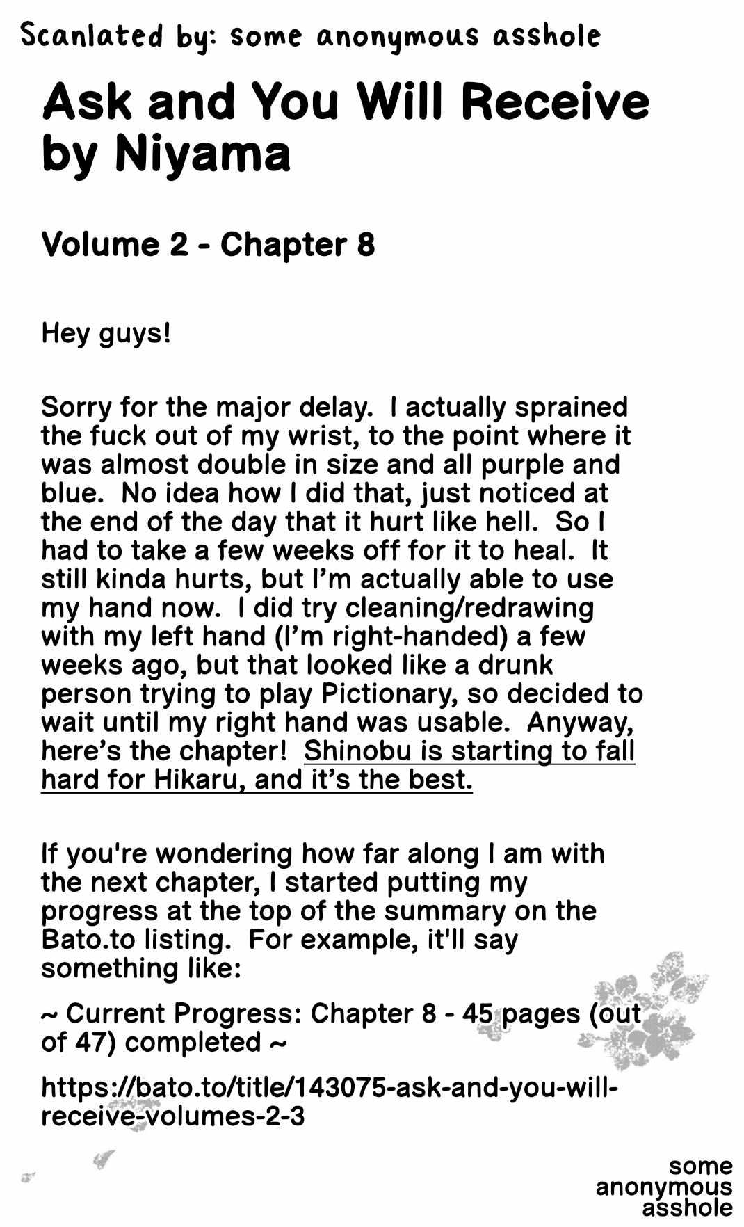 Sonna ni Iu Nara Daiteyaru chapter 8 page 1