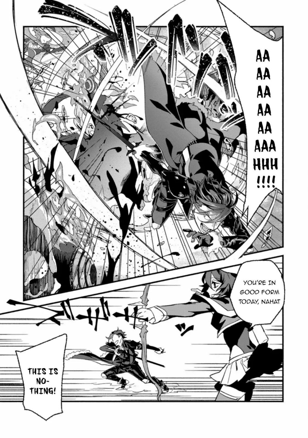 Sono Monban, Saikyou Nitsuki: Tsuihou Sareta Bougyo Ryoku 9999 no Senshi, Ou Miyako no Monban Toshite Musou Suru chapter 1.1 page 4