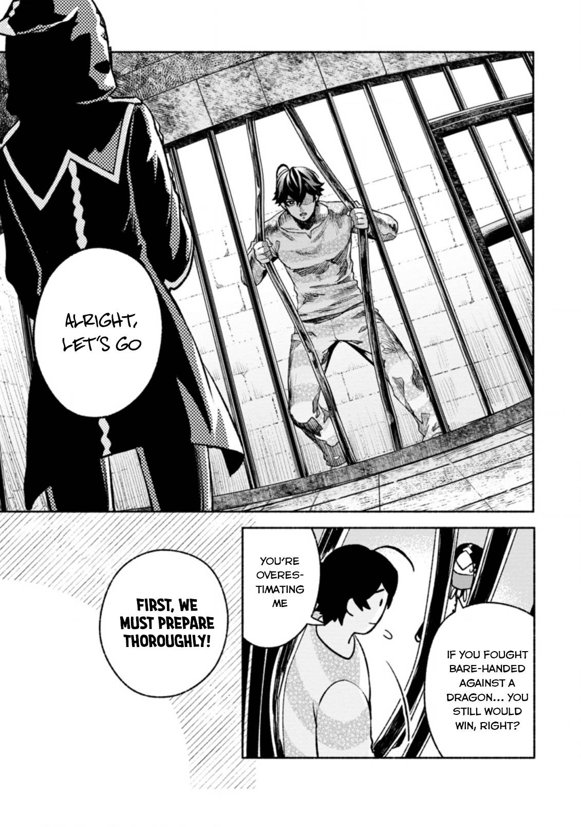 Sono Monban, Saikyou Nitsuki: Tsuihou Sareta Bougyo Ryoku 9999 no Senshi, Ou Miyako no Monban Toshite Musou Suru chapter 18 page 26