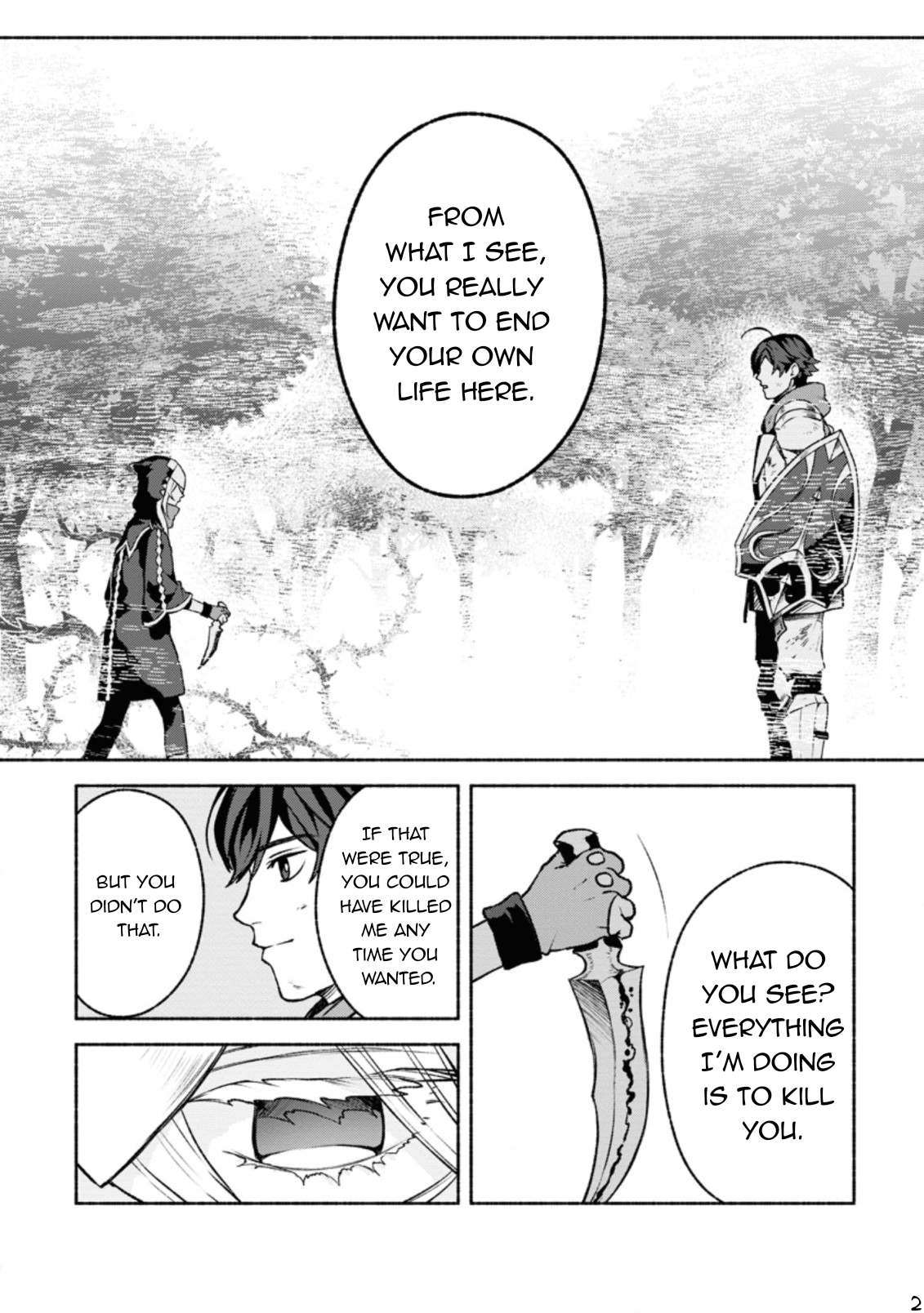 Sono Monban, Saikyou Nitsuki: Tsuihou Sareta Bougyo Ryoku 9999 no Senshi, Ou Miyako no Monban Toshite Musou Suru chapter 20 page 25