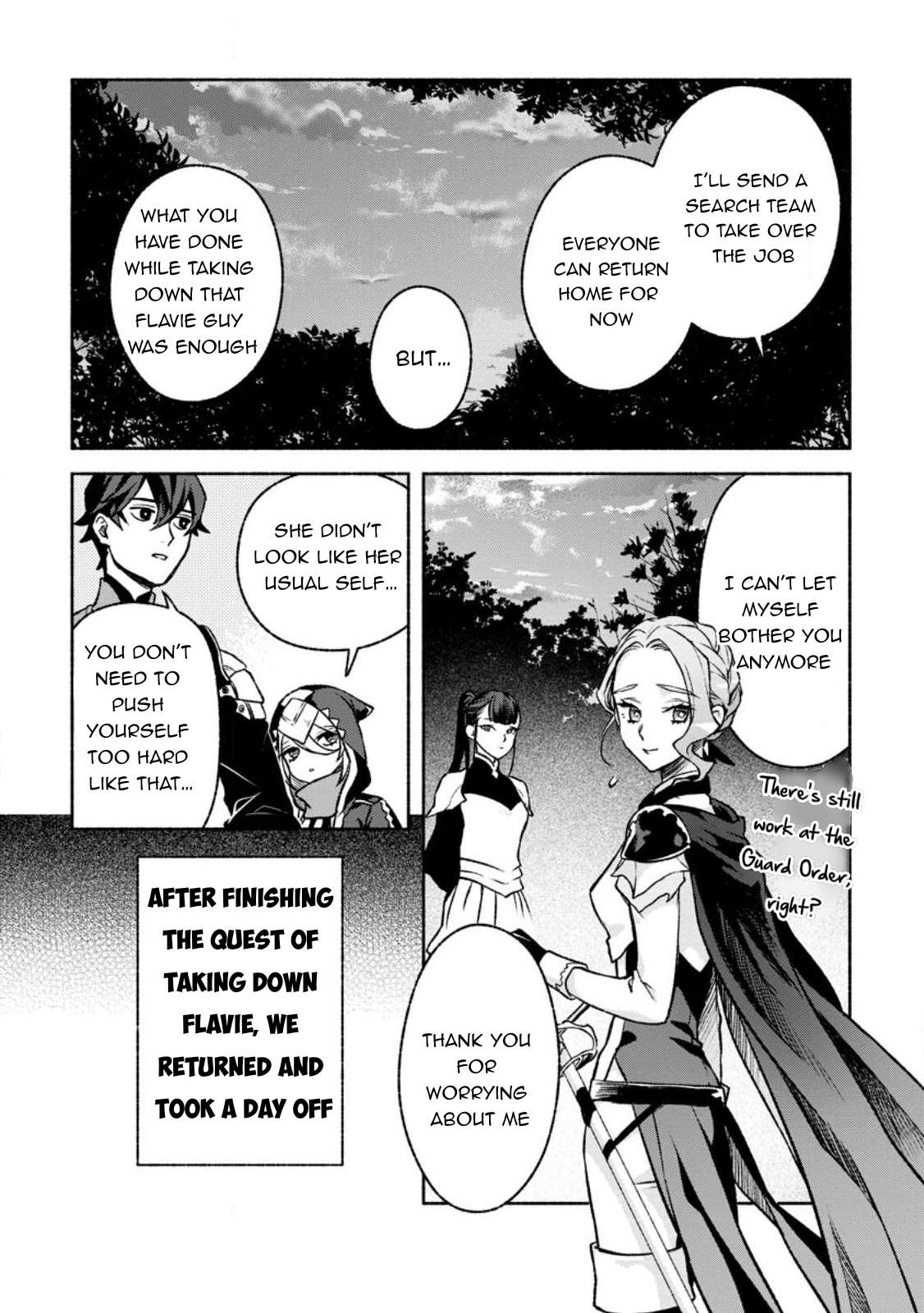 Sono Monban, Saikyou Nitsuki: Tsuihou Sareta Bougyo Ryoku 9999 no Senshi, Ou Miyako no Monban Toshite Musou Suru chapter 25 page 18