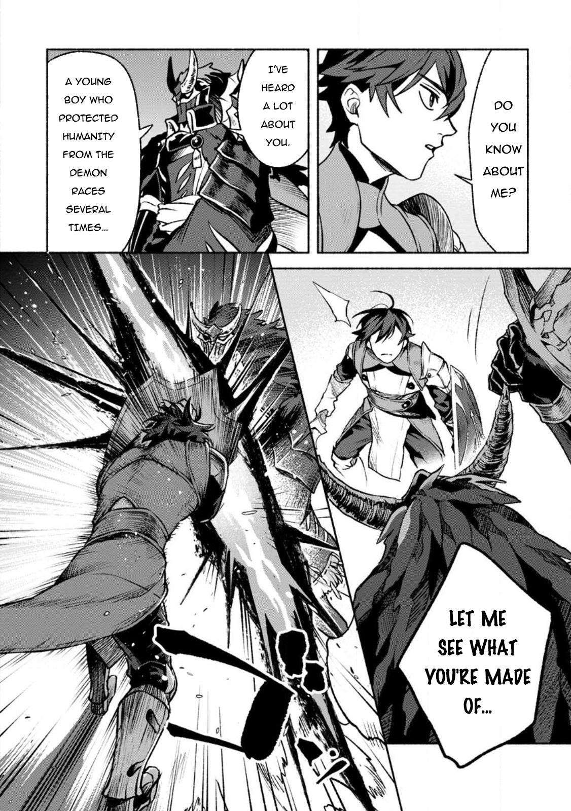 Sono Monban, Saikyou Nitsuki: Tsuihou Sareta Bougyo Ryoku 9999 no Senshi, Ou Miyako no Monban Toshite Musou Suru chapter 26.1 page 11