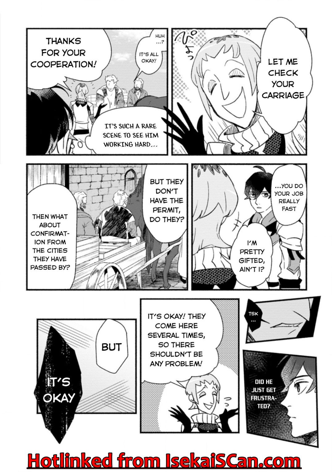 Sono Monban, Saikyou Nitsuki: Tsuihou Sareta Bougyo Ryoku 9999 no Senshi, Ou Miyako no Monban Toshite Musou Suru chapter 3.2 page 15