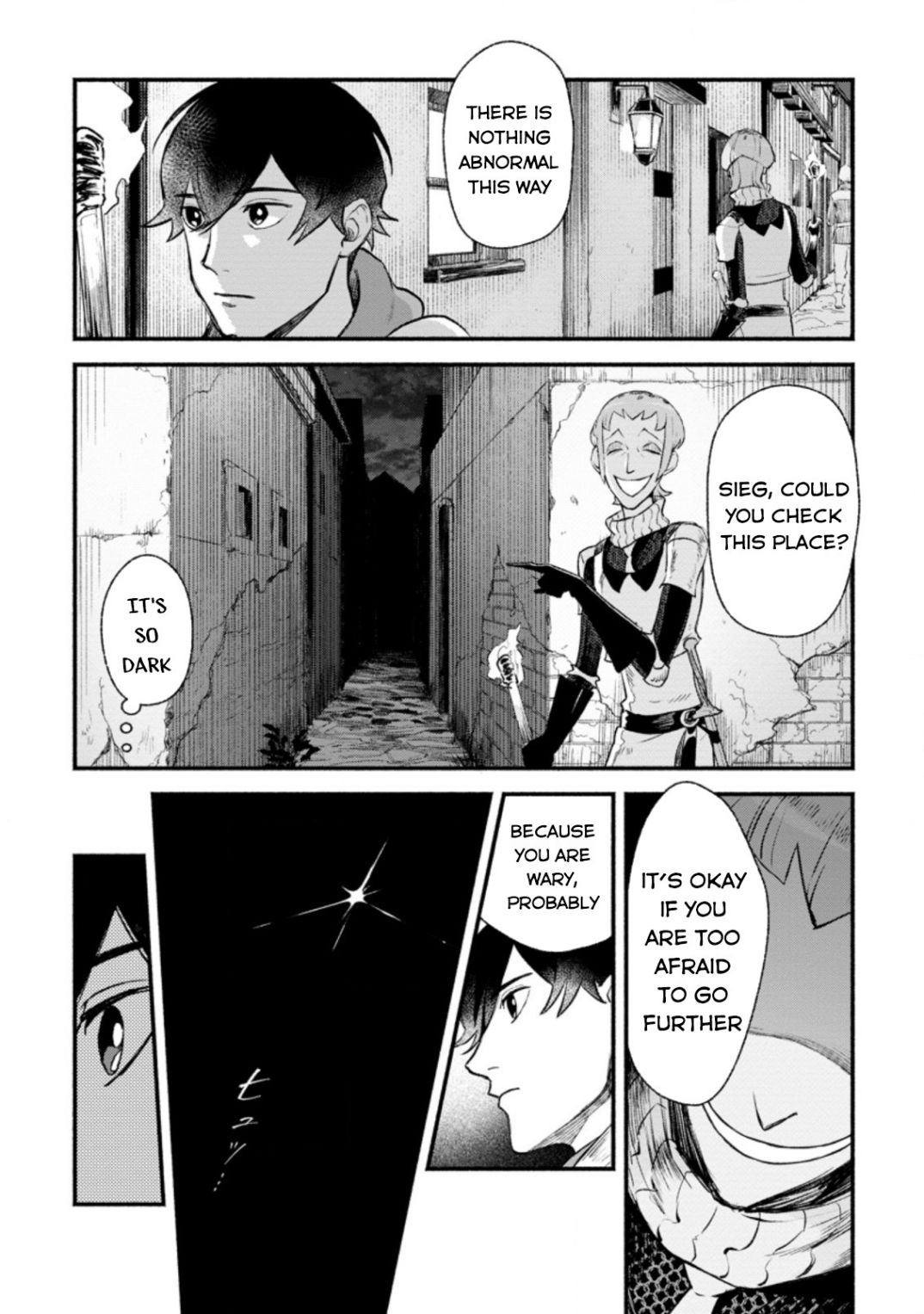 Sono Monban, Saikyou Nitsuki: Tsuihou Sareta Bougyo Ryoku 9999 no Senshi, Ou Miyako no Monban Toshite Musou Suru chapter 3.2 page 17