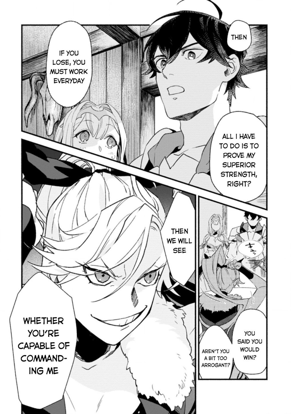 Sono Monban, Saikyou Nitsuki: Tsuihou Sareta Bougyo Ryoku 9999 no Senshi, Ou Miyako no Monban Toshite Musou Suru chapter 4 page 20