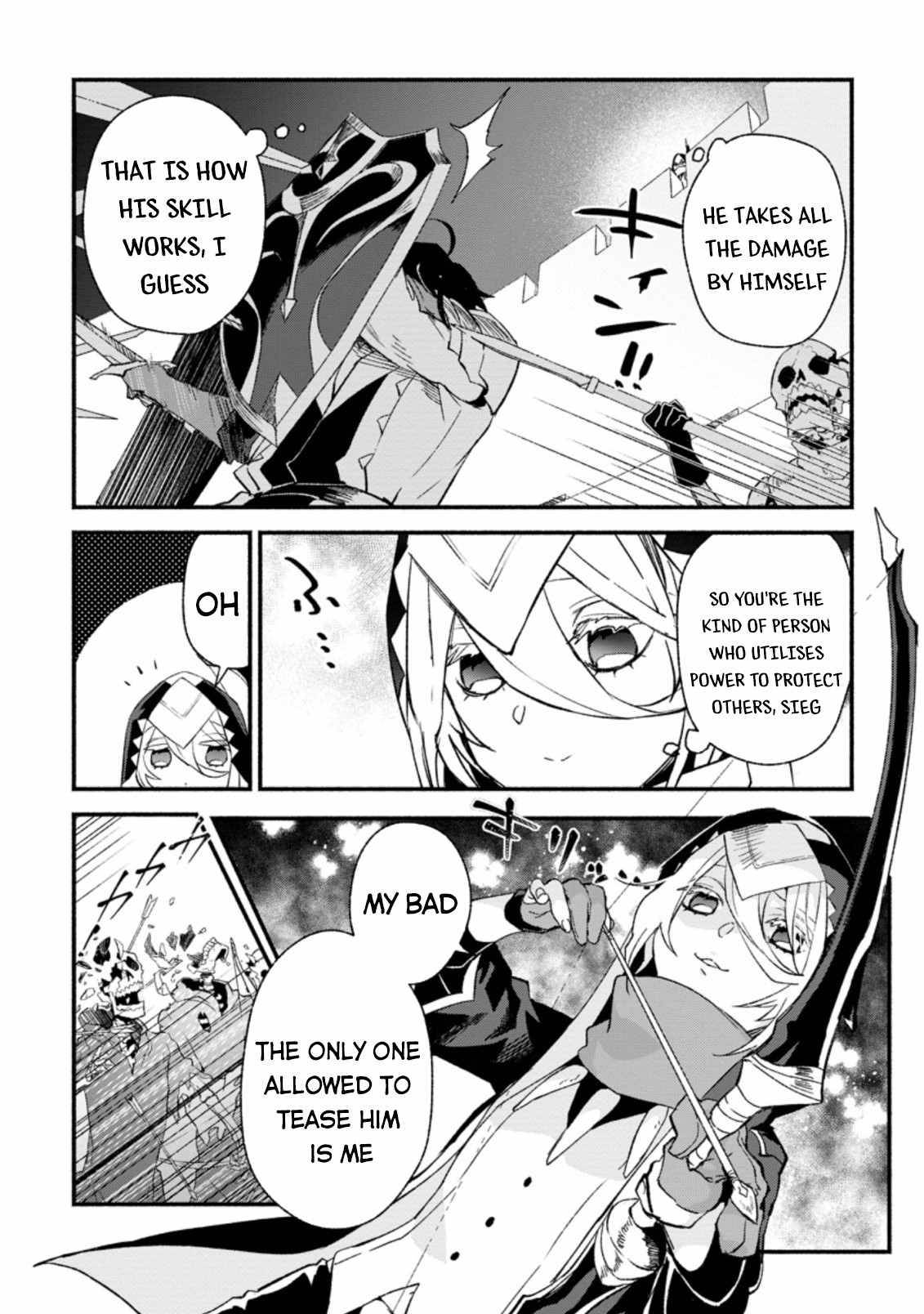 Sono Monban, Saikyou Nitsuki: Tsuihou Sareta Bougyo Ryoku 9999 no Senshi, Ou Miyako no Monban Toshite Musou Suru chapter 6 page 12