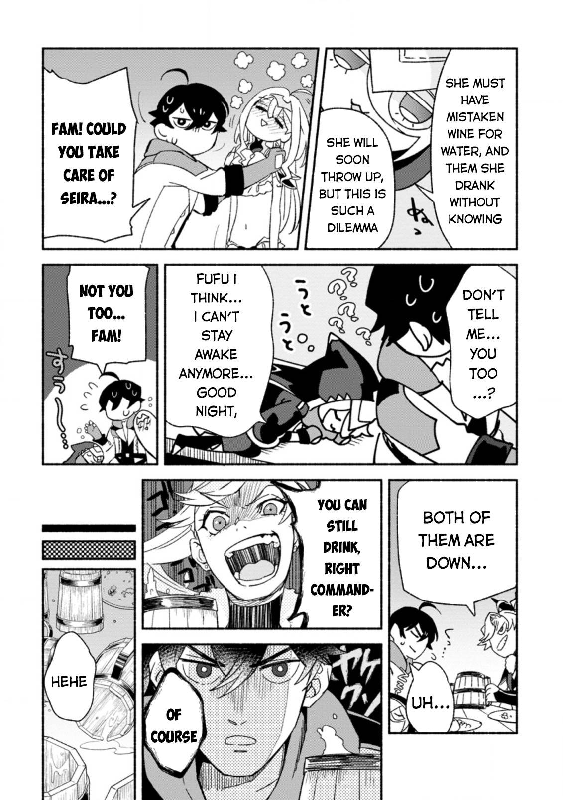 Sono Monban, Saikyou Nitsuki: Tsuihou Sareta Bougyo Ryoku 9999 no Senshi, Ou Miyako no Monban Toshite Musou Suru chapter 7.3 page 10