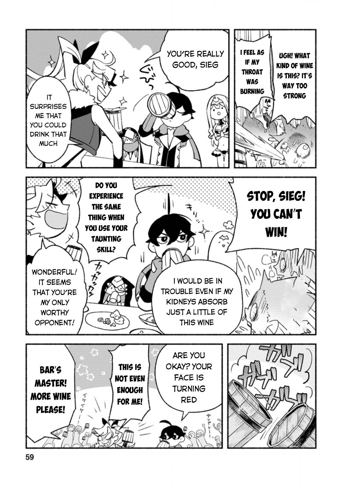 Sono Monban, Saikyou Nitsuki: Tsuihou Sareta Bougyo Ryoku 9999 no Senshi, Ou Miyako no Monban Toshite Musou Suru chapter 7.3 page 8