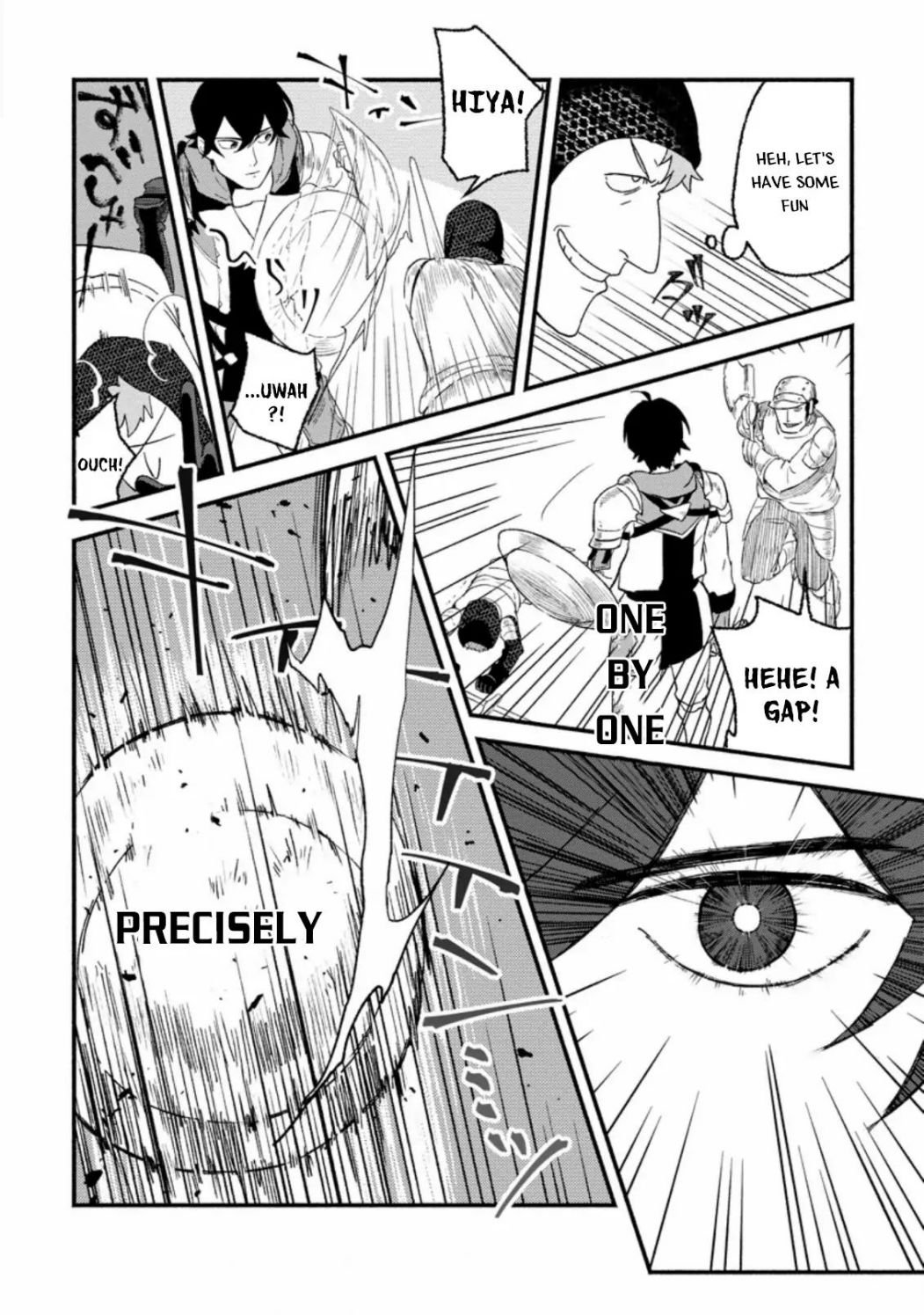 Sono Monban, Saikyou Nitsuki: Tsuihou Sareta Bougyo Ryoku 9999 no Senshi, Outo no Monban Toshite Musou Suru chapter 1.2 page 10