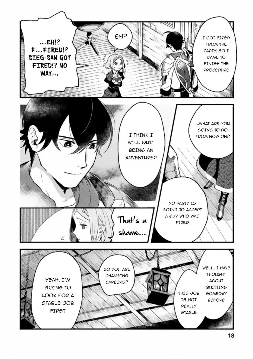 Sono Monban, Saikyou Nitsuki: Tsuihou Sareta Bougyo Ryoku 9999 no Senshi, Outo no Monban Toshite Musou Suru chapter 1.2 page 2