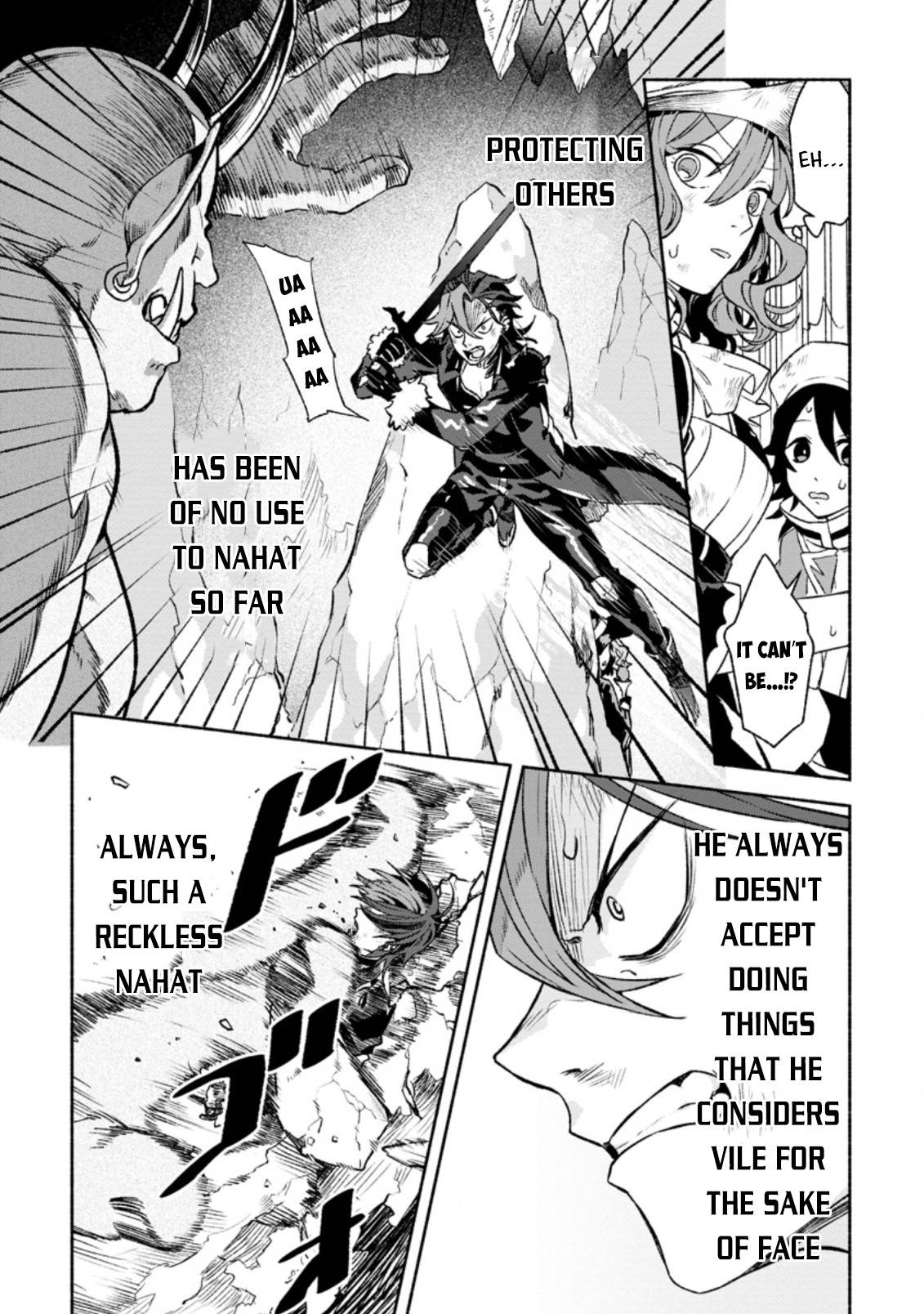 Sono Monban, Saikyou Nitsuki: Tsuihou Sareta Bougyo Ryoku 9999 no Senshi, Outo no Monban Toshite Musou Suru chapter 10 page 4