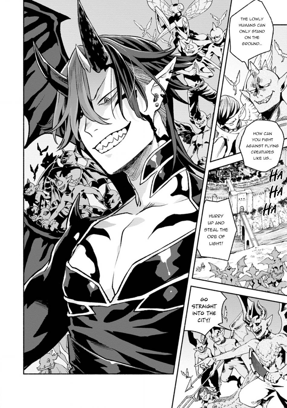 Sono Monban, Saikyou Nitsuki: Tsuihou Sareta Bougyo Ryoku 9999 no Senshi, Outo no Monban Toshite Musou Suru chapter 12 page 3