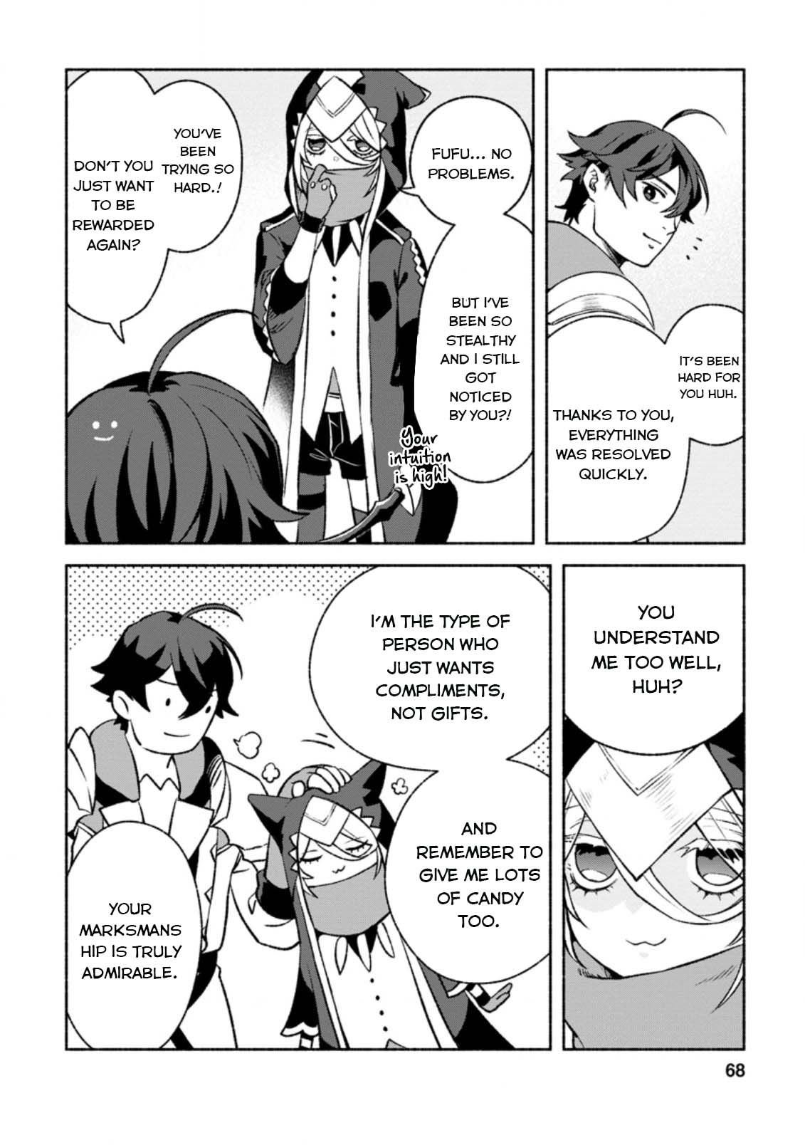 Sono Monban, Saikyou Nitsuki: Tsuihou Sareta Bougyo Ryoku 9999 no Senshi, Outo no Monban Toshite Musou Suru chapter 13 page 4