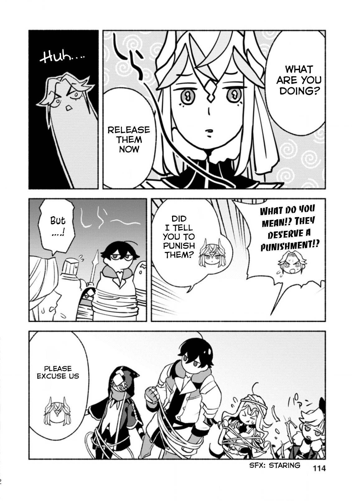 Sono Monban, Saikyou Nitsuki: Tsuihou Sareta Bougyo Ryoku 9999 no Senshi, Outo no Monban Toshite Musou Suru chapter 14.3 page 3