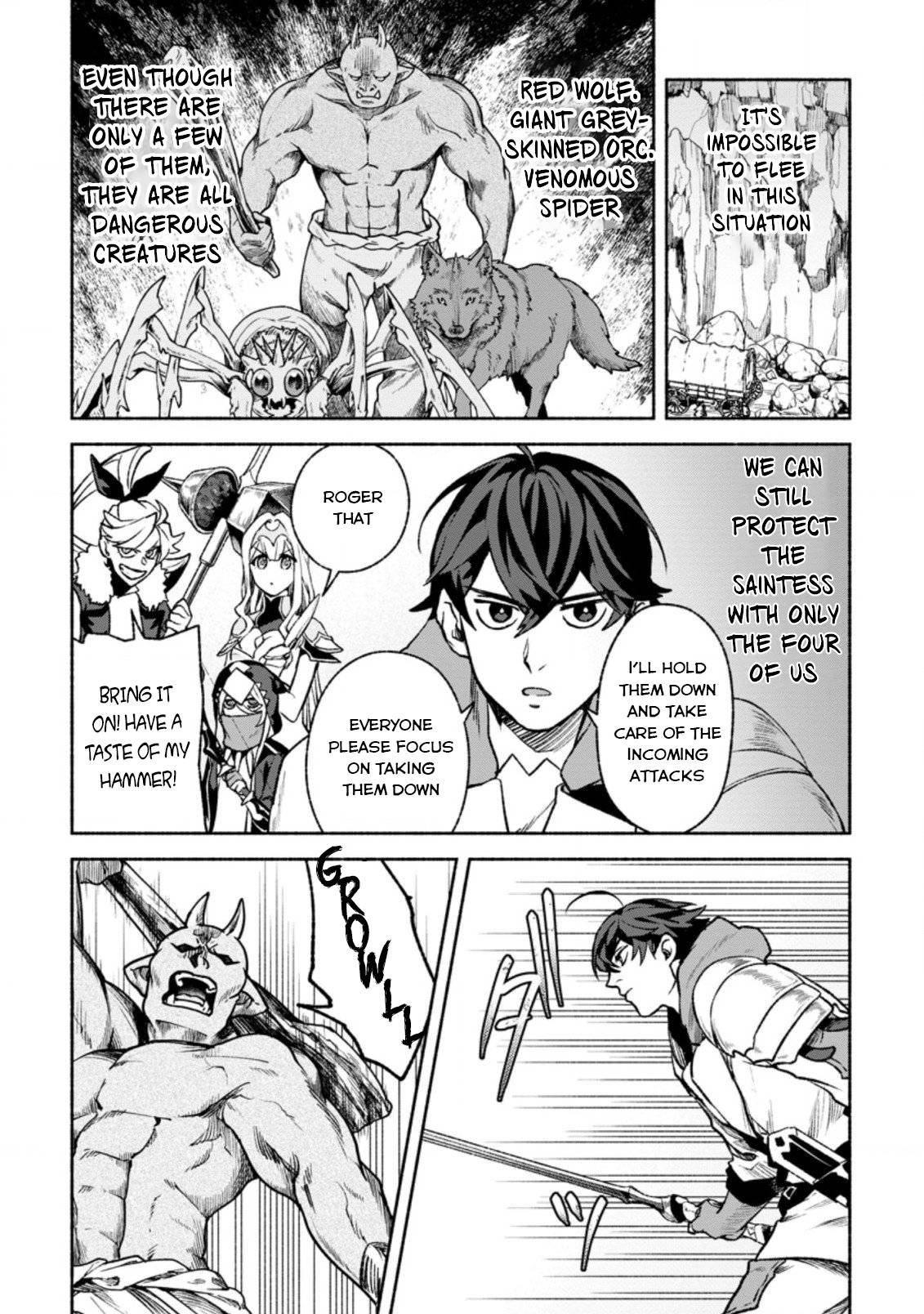 Sono Monban, Saikyou Nitsuki: Tsuihou Sareta Bougyo Ryoku 9999 no Senshi, Outo no Monban Toshite Musou Suru chapter 15 page 25