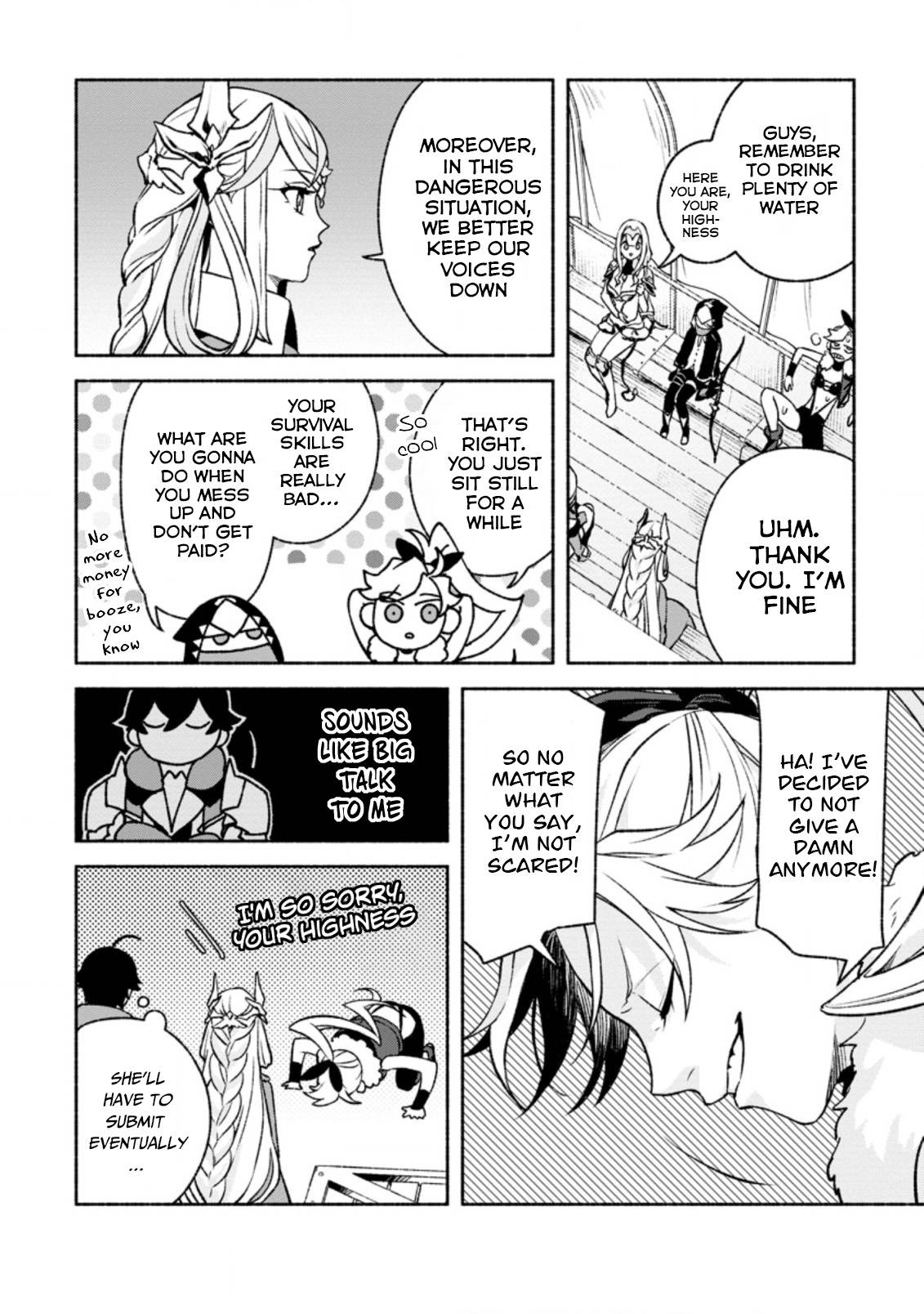 Sono Monban, Saikyou Nitsuki: Tsuihou Sareta Bougyo Ryoku 9999 no Senshi, Outo no Monban Toshite Musou Suru chapter 15 page 6