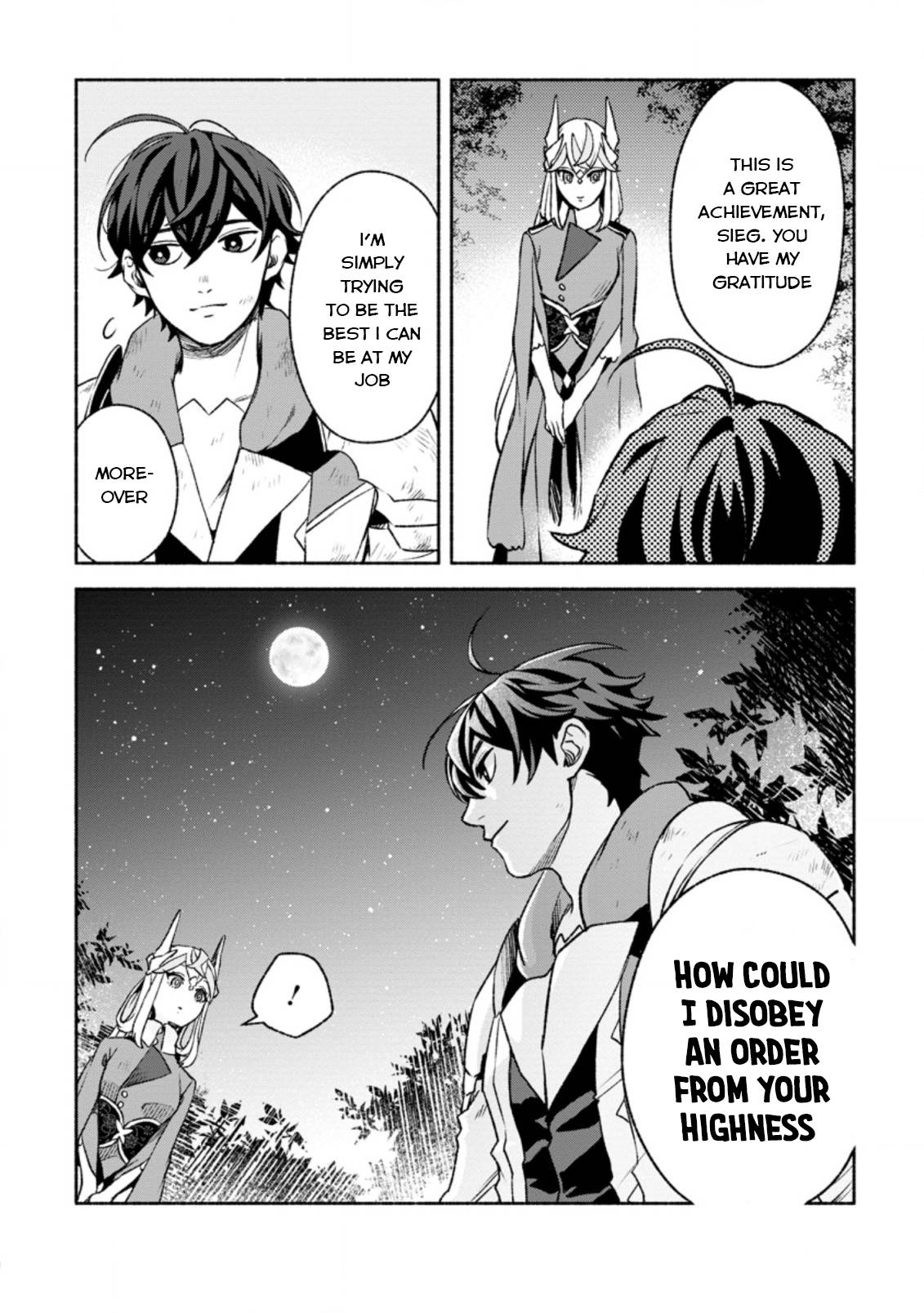 Sono Monban, Saikyou Nitsuki: Tsuihou Sareta Bougyo Ryoku 9999 no Senshi, Outo no Monban Toshite Musou Suru chapter 16 page 11