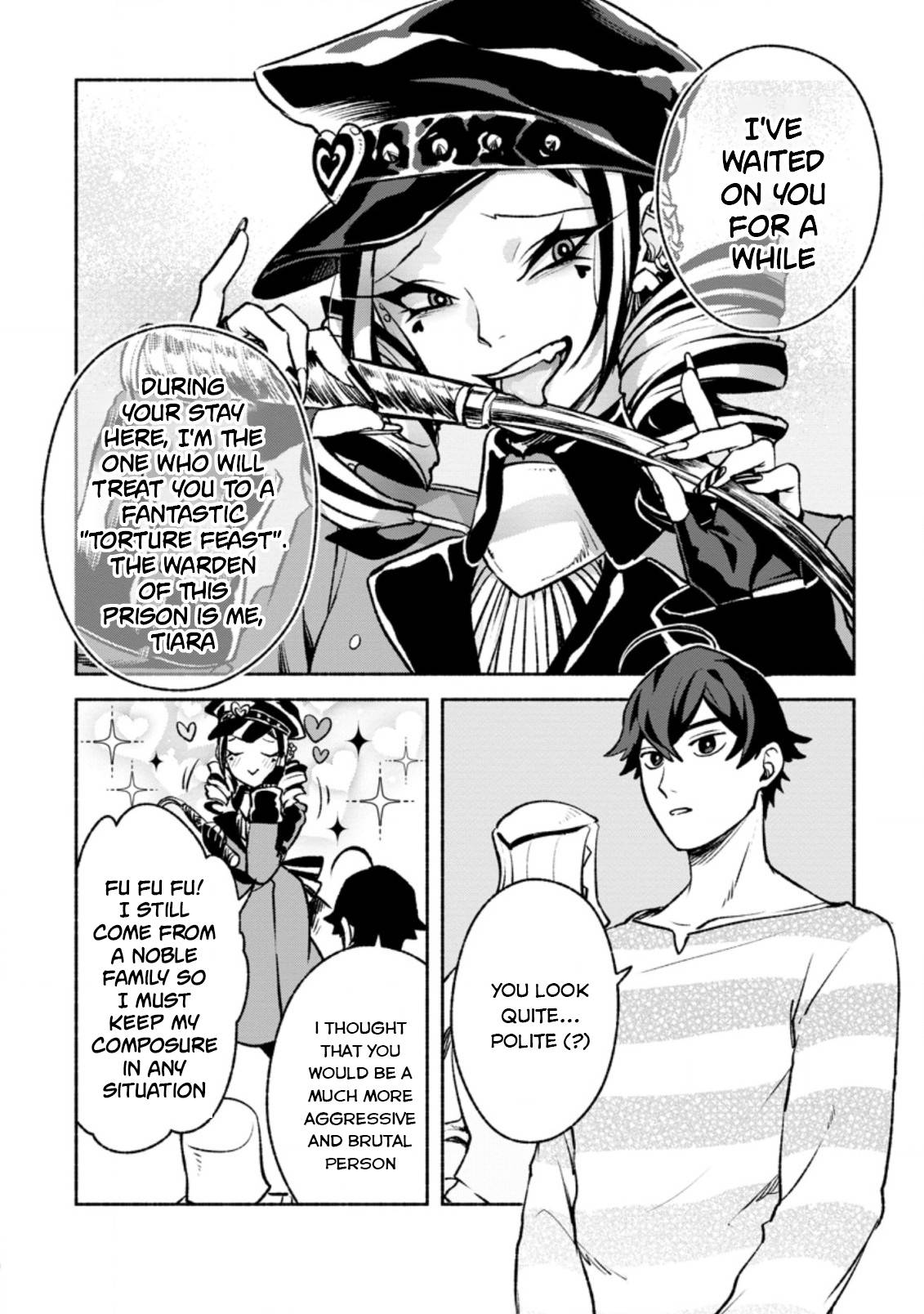 Sono Monban, Saikyou Nitsuki: Tsuihou Sareta Bougyo Ryoku 9999 no Senshi, Outo no Monban Toshite Musou Suru chapter 18 page 11