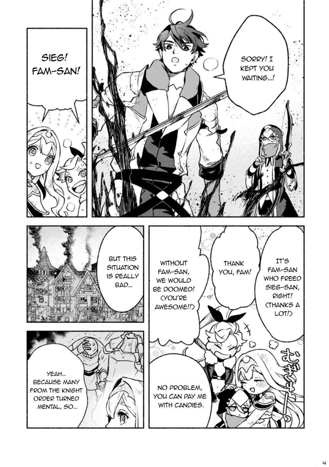 Sono Monban, Saikyou Nitsuki: Tsuihou Sareta Bougyo Ryoku 9999 no Senshi, Outo no Monban Toshite Musou Suru chapter 19 page 5