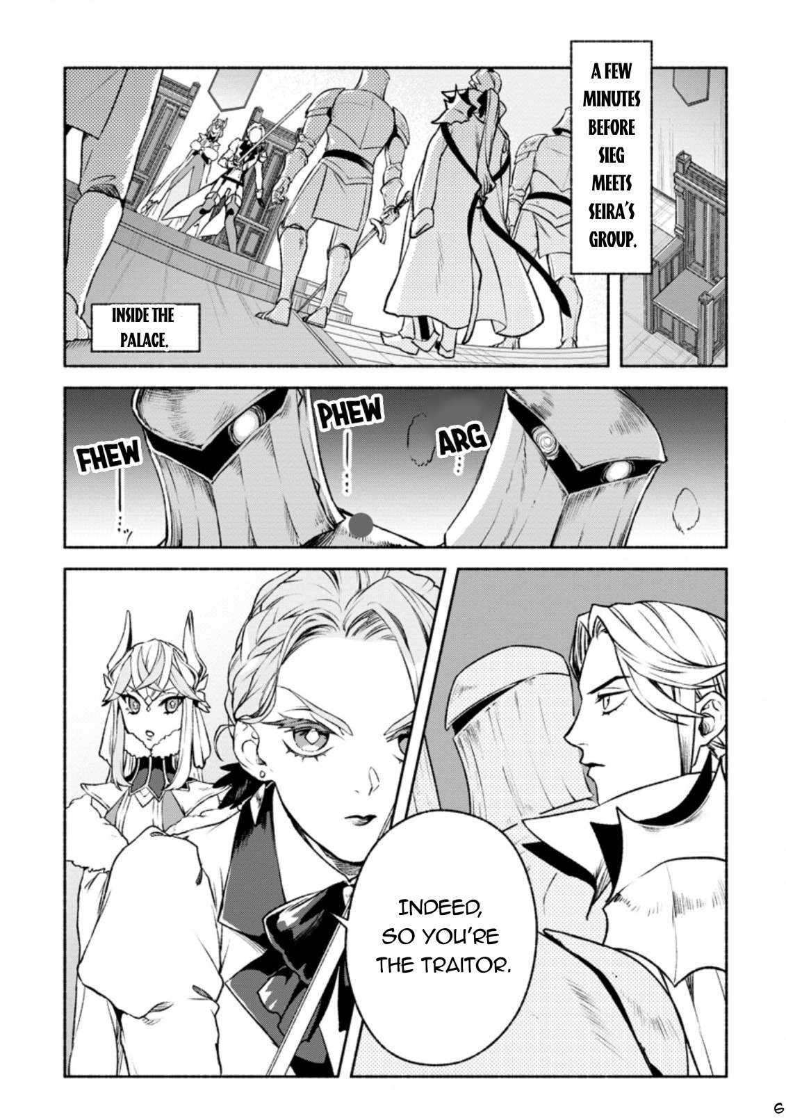 Sono Monban, Saikyou Nitsuki: Tsuihou Sareta Bougyo Ryoku 9999 no Senshi, Outo no Monban Toshite Musou Suru chapter 19 page 7