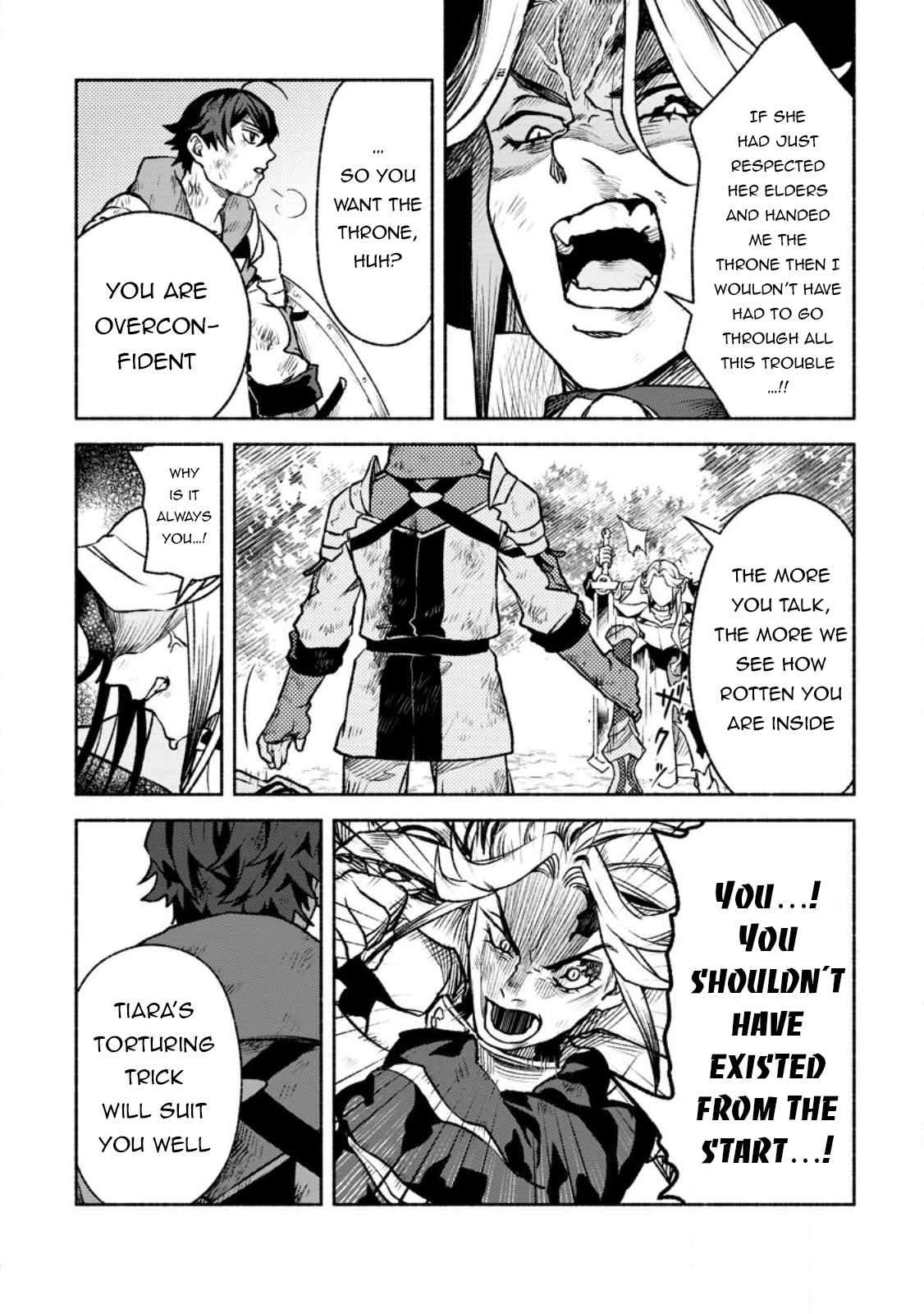 Sono Monban, Saikyou Nitsuki: Tsuihou Sareta Bougyo Ryoku 9999 no Senshi, Outo no Monban Toshite Musou Suru chapter 21 page 11