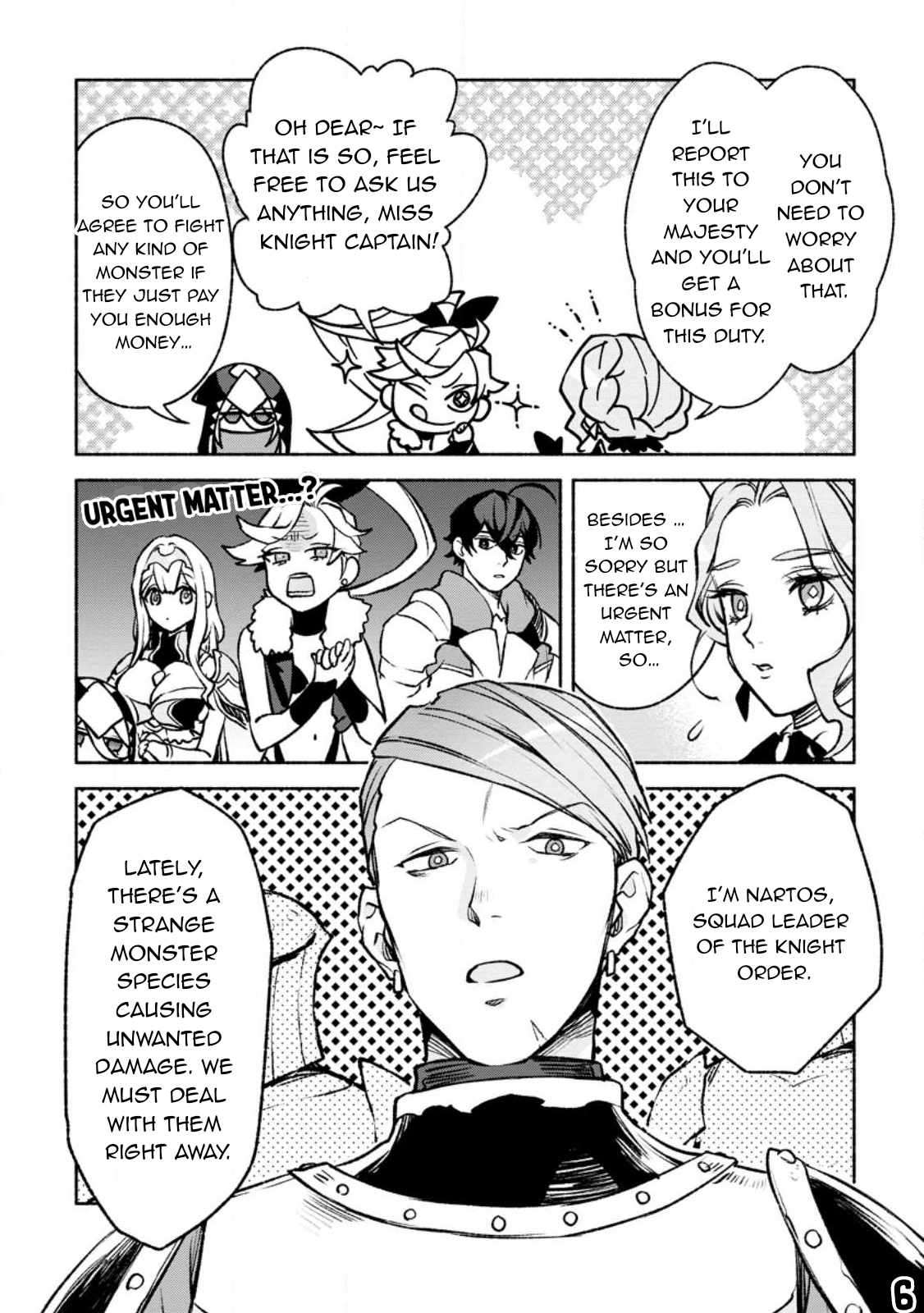 Sono Monban, Saikyou Nitsuki: Tsuihou Sareta Bougyo Ryoku 9999 no Senshi, Outo no Monban Toshite Musou Suru chapter 22 page 7