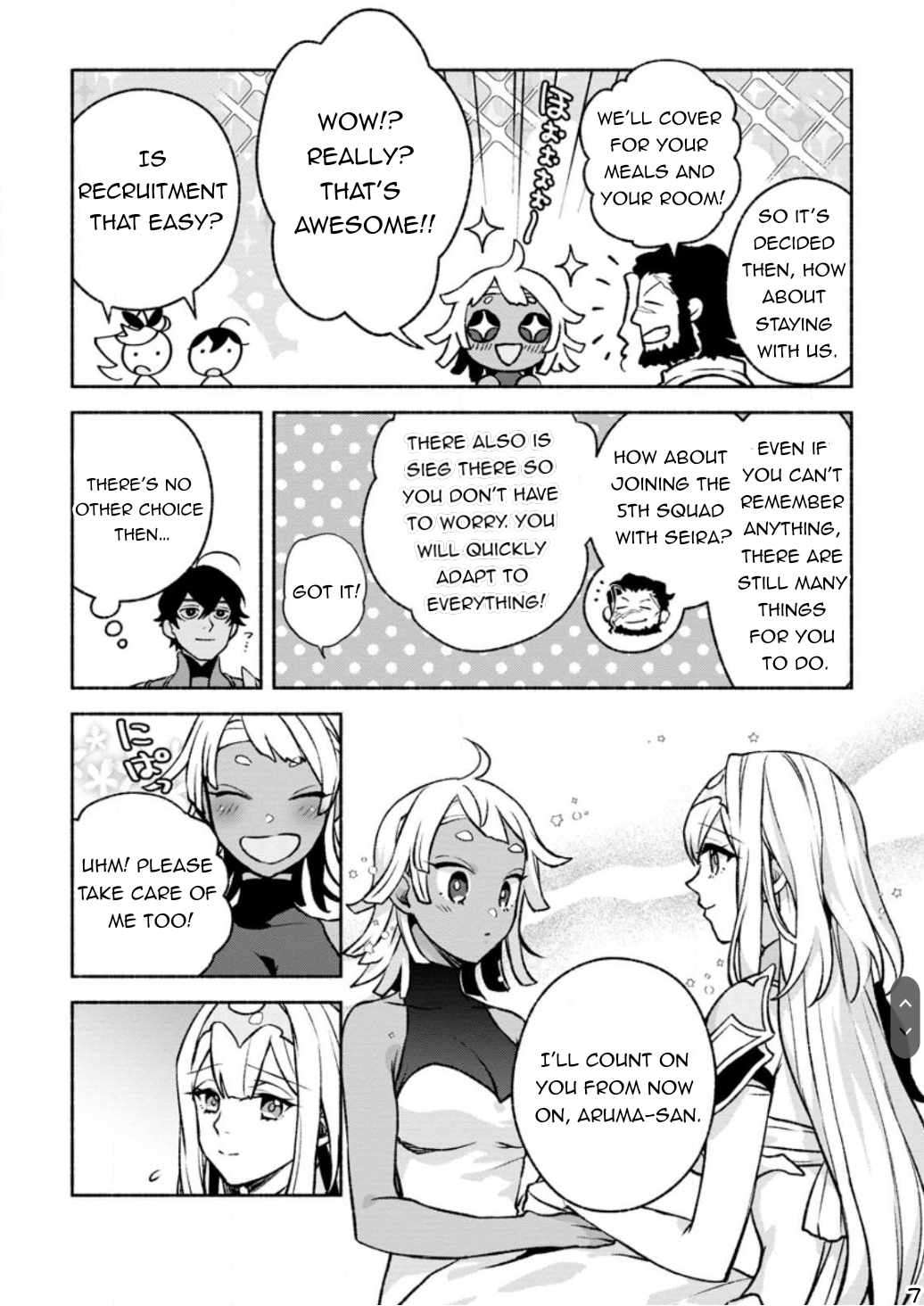 Sono Monban, Saikyou Nitsuki: Tsuihou Sareta Bougyo Ryoku 9999 no Senshi, Outo no Monban Toshite Musou Suru chapter 23 page 8