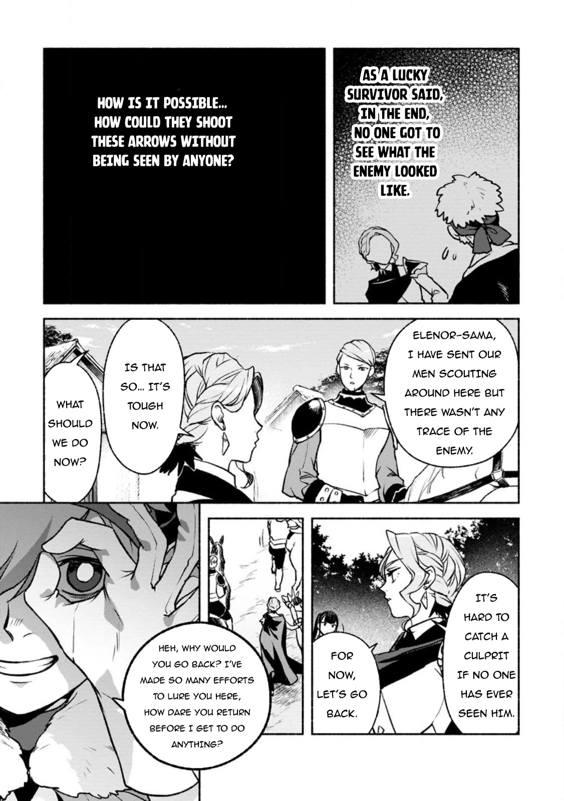 Sono Monban, Saikyou Nitsuki: Tsuihou Sareta Bougyo Ryoku 9999 no Senshi, Outo no Monban Toshite Musou Suru chapter 24 page 4