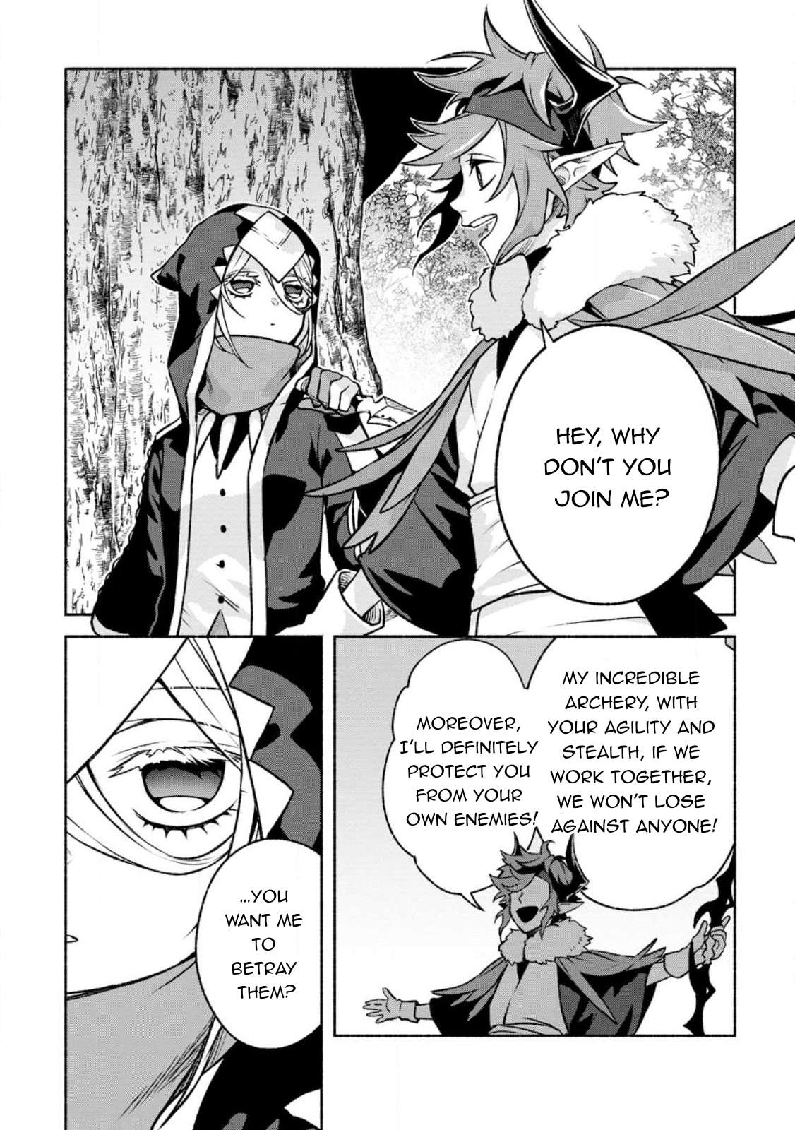 Sono Monban, Saikyou Nitsuki: Tsuihou Sareta Bougyo Ryoku 9999 no Senshi, Outo no Monban Toshite Musou Suru chapter 25 page 9