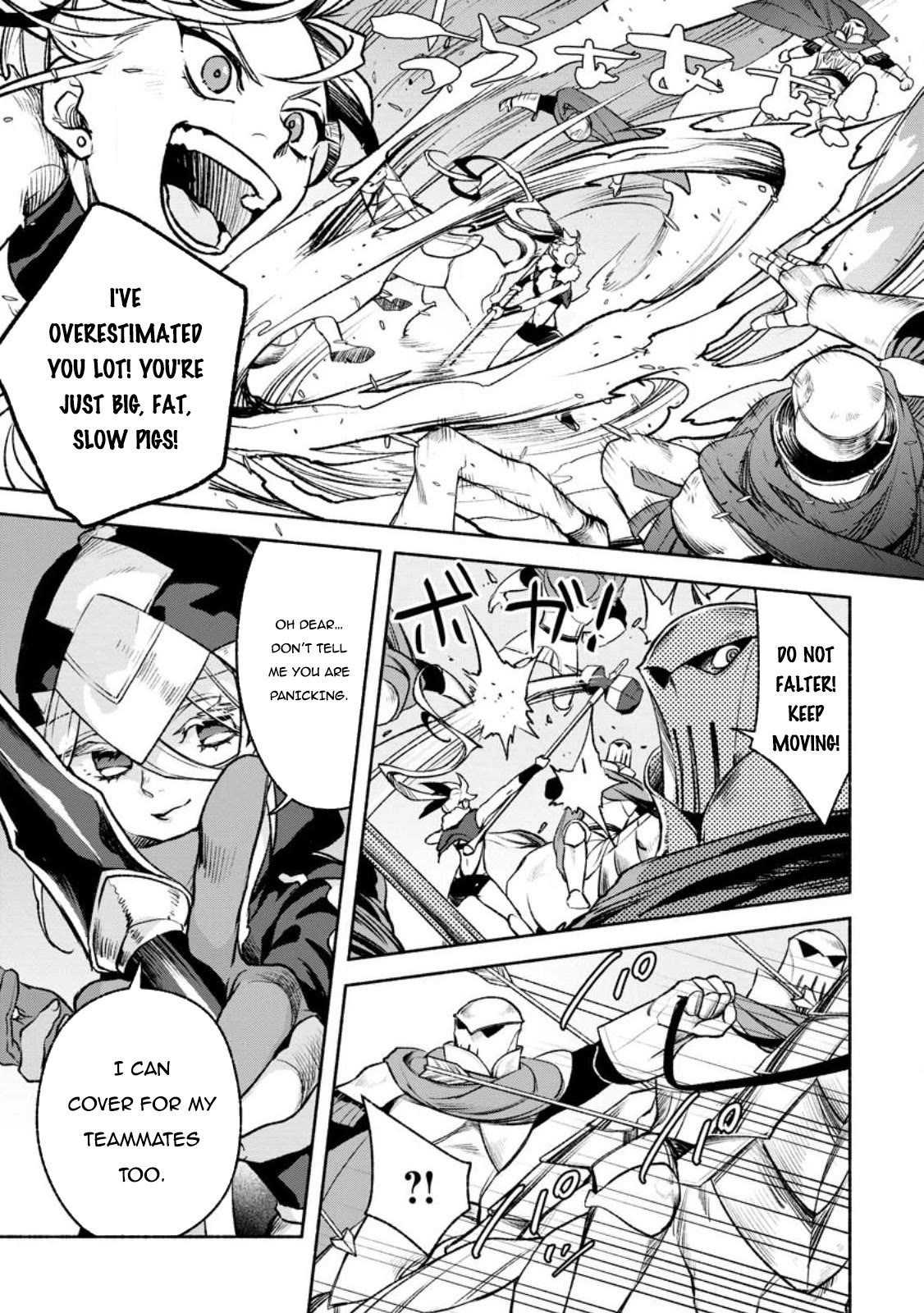 Sono Monban, Saikyou Nitsuki: Tsuihou Sareta Bougyo Ryoku 9999 no Senshi, Outo no Monban Toshite Musou Suru chapter 26 page 16