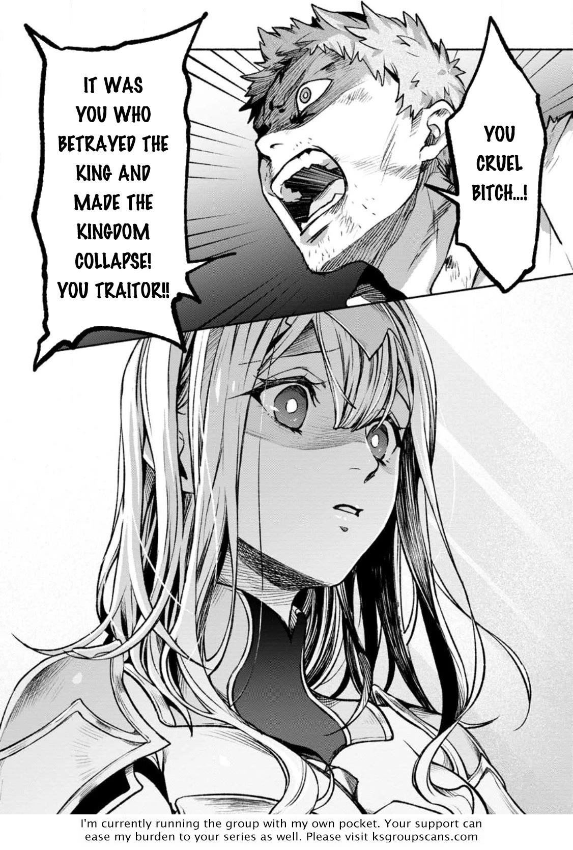 Sono Monban, Saikyou Nitsuki: Tsuihou Sareta Bougyo Ryoku 9999 no Senshi, Outo no Monban Toshite Musou Suru chapter 26 page 37