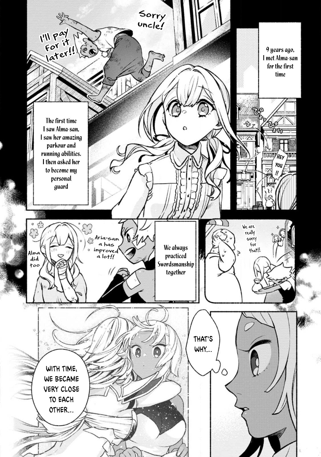 Sono Monban, Saikyou Nitsuki: Tsuihou Sareta Bougyo Ryoku 9999 no Senshi, Outo no Monban Toshite Musou Suru chapter 27 page 9