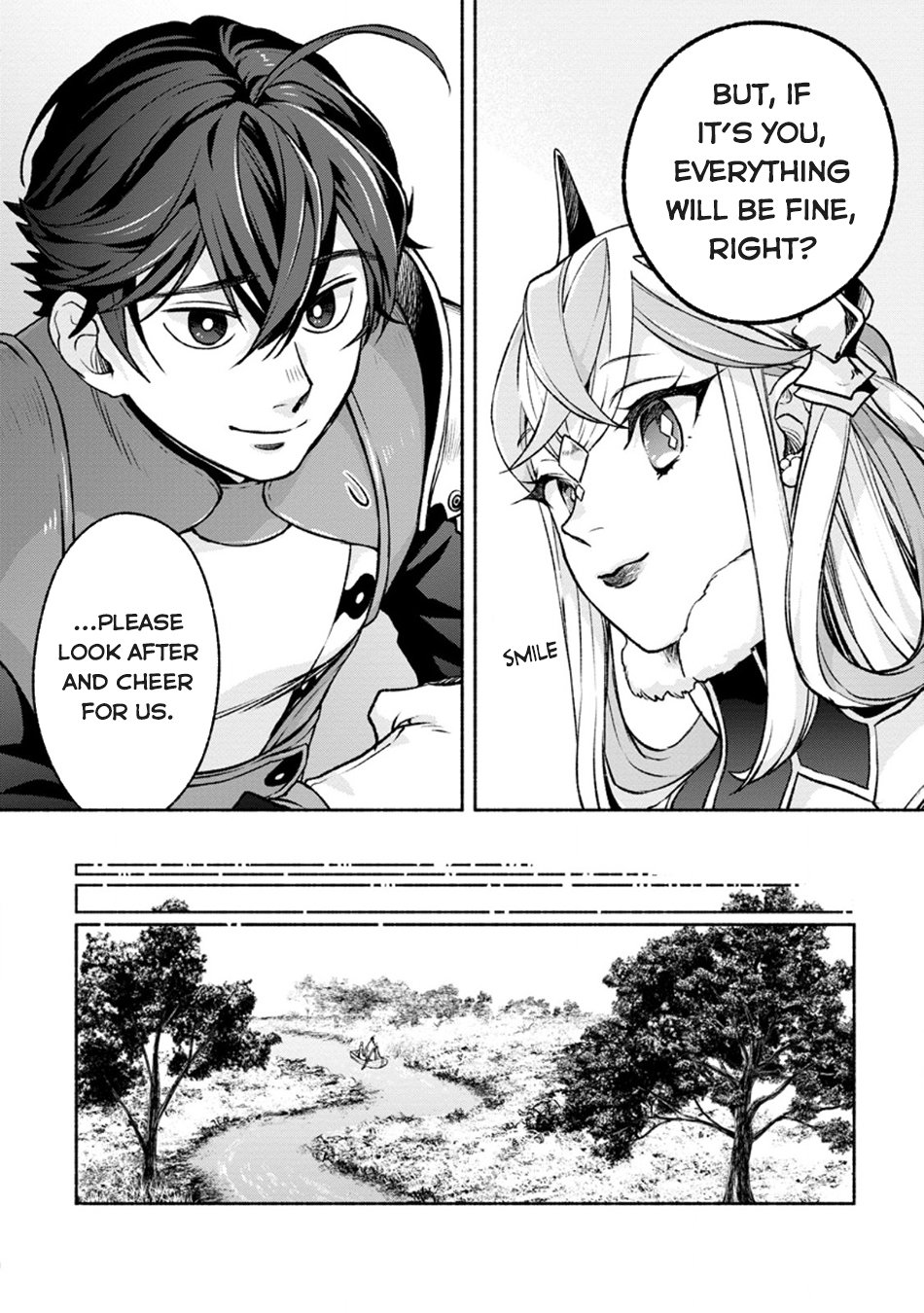 Sono Monban, Saikyou Nitsuki: Tsuihou Sareta Bougyo Ryoku 9999 no Senshi, Outo no Monban Toshite Musou Suru chapter 28.2 page 6