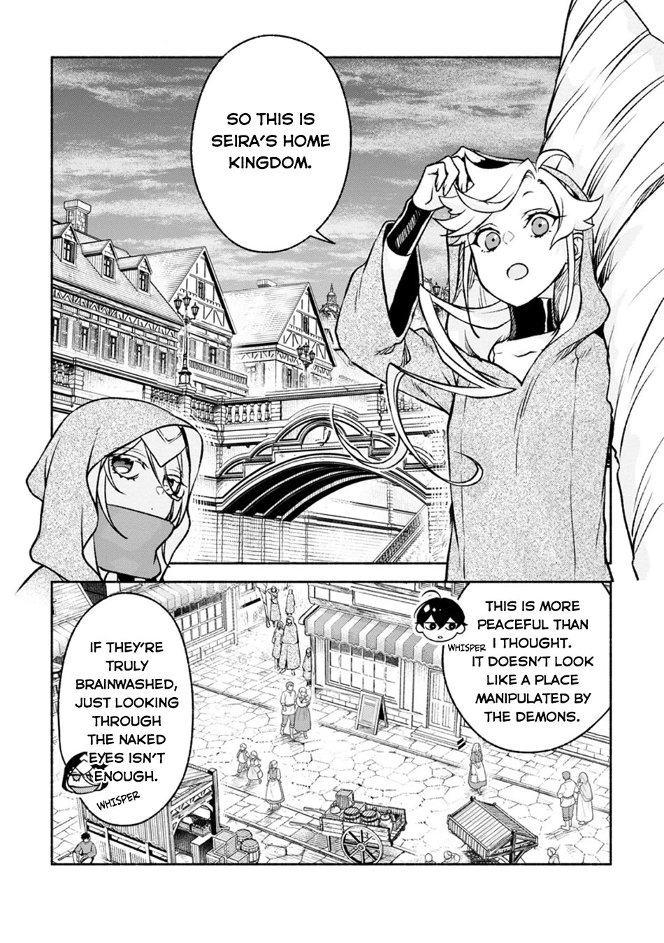 Sono Monban, Saikyou Nitsuki: Tsuihou Sareta Bougyo Ryoku 9999 no Senshi, Outo no Monban Toshite Musou Suru chapter 28 page 24