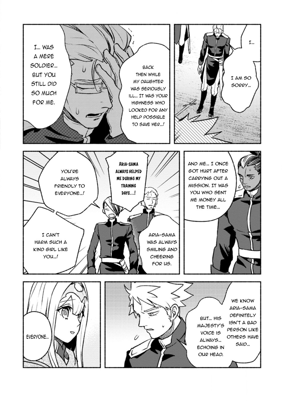 Sono Monban, Saikyou Nitsuki: Tsuihou Sareta Bougyo Ryoku 9999 no Senshi, Outo no Monban Toshite Musou Suru chapter 29 page 13