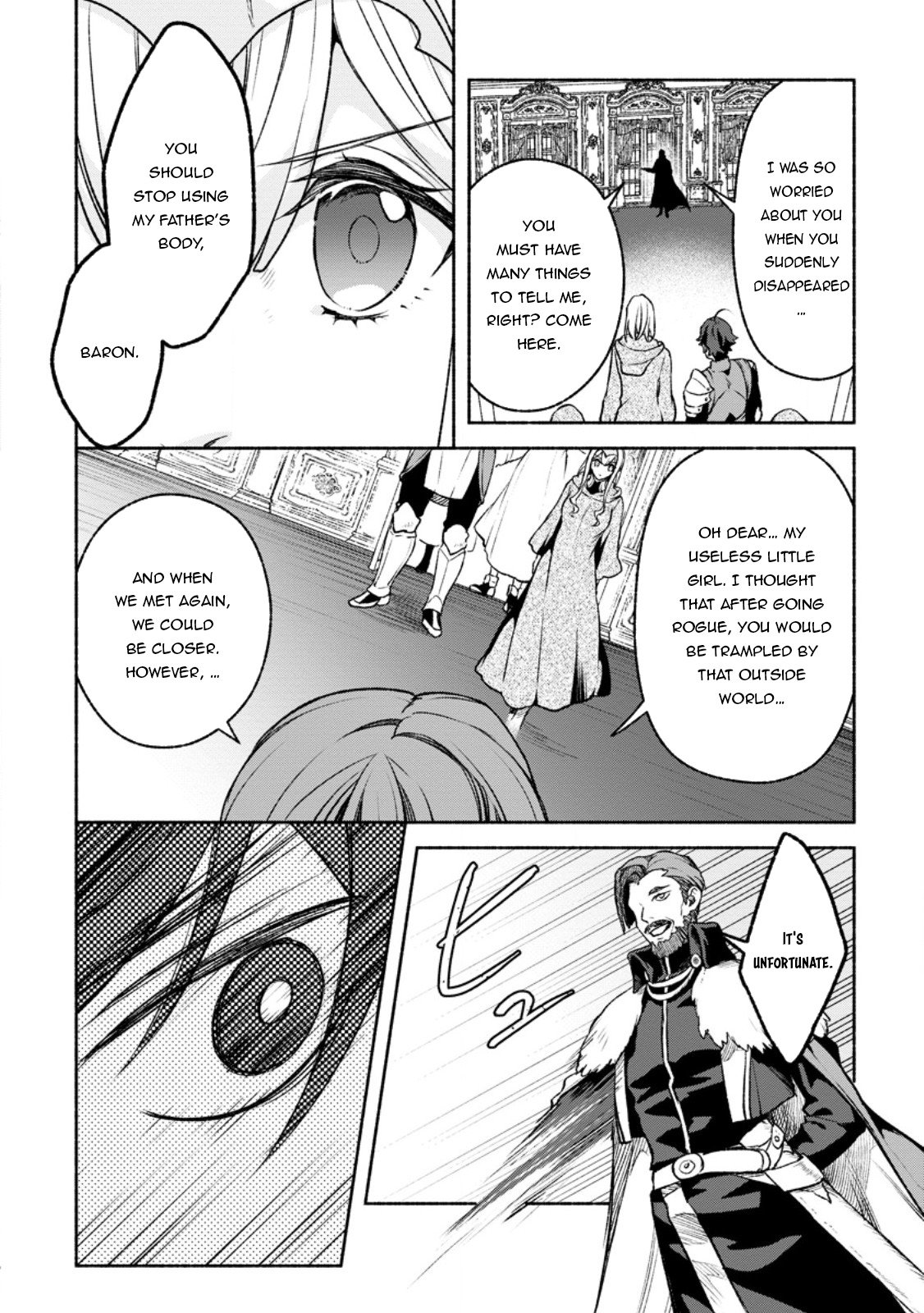 Sono Monban, Saikyou Nitsuki: Tsuihou Sareta Bougyo Ryoku 9999 no Senshi, Outo no Monban Toshite Musou Suru chapter 29 page 17